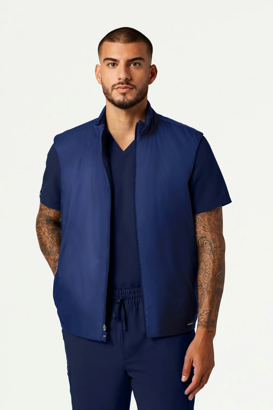 CHALECO HOMBRE JAANUU TRILOFT M60004 - AZUL NAVY