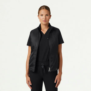 Phantom Slim Insulated Vest - Black - WOMEN'S JACKETS - Jaanuu