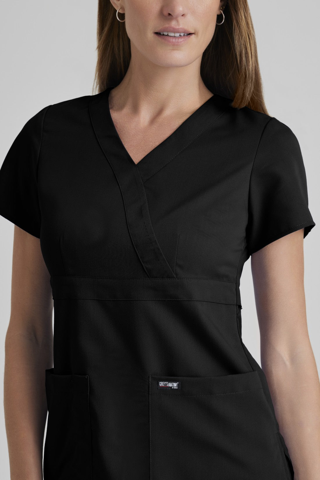TOP MUJER GREYS ANATOMY 4153 - NEGRO