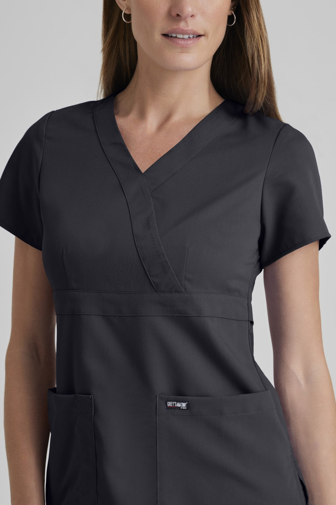 TOP MUJER GREYS ANATOMY 4153 - STEEL