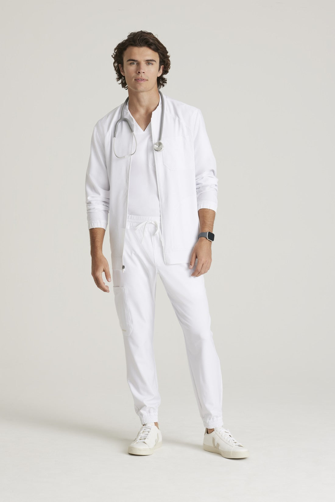 CHAQUETA HOMBRE GREYS ANATOMY EVOLVE GSSW887 - BLANCO