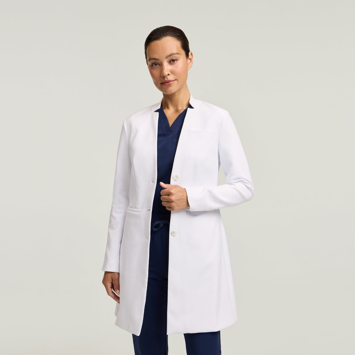 WOMEN'S LAB COAT JAANUU NEOSHIELD W130006 - WHITE