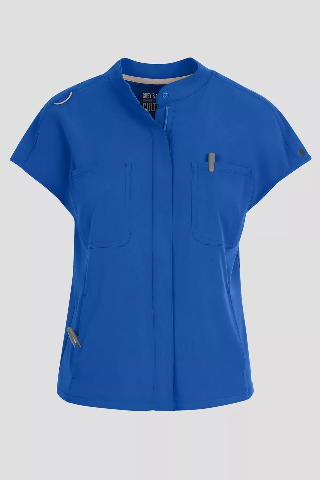 GREY'S ANATOMY CULTIVATE GRGT320 WOMEN'S TOP - ROYAL BLUE