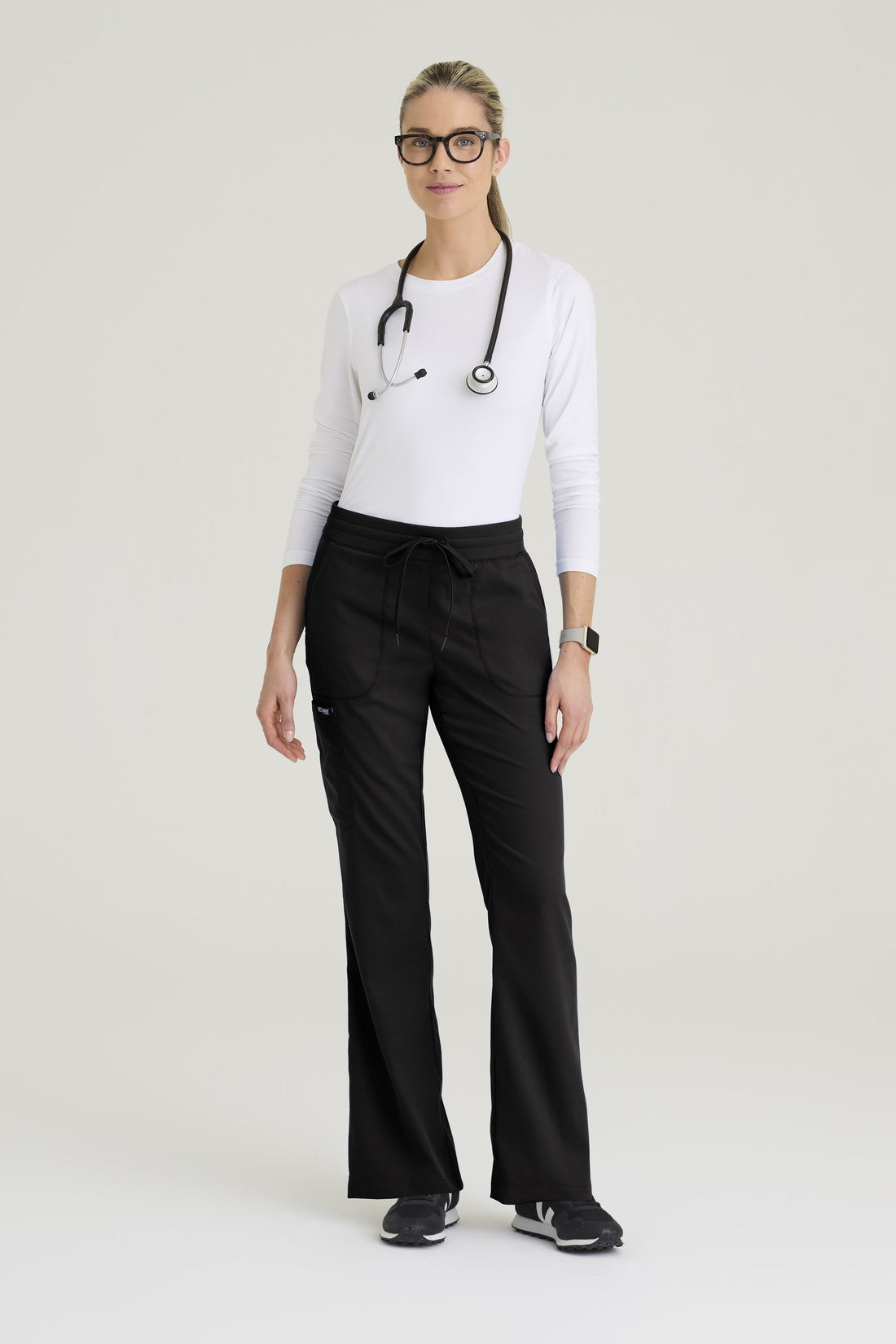 PANTALON MUJER GREYS ANATOMY GRP735 - NEGRO