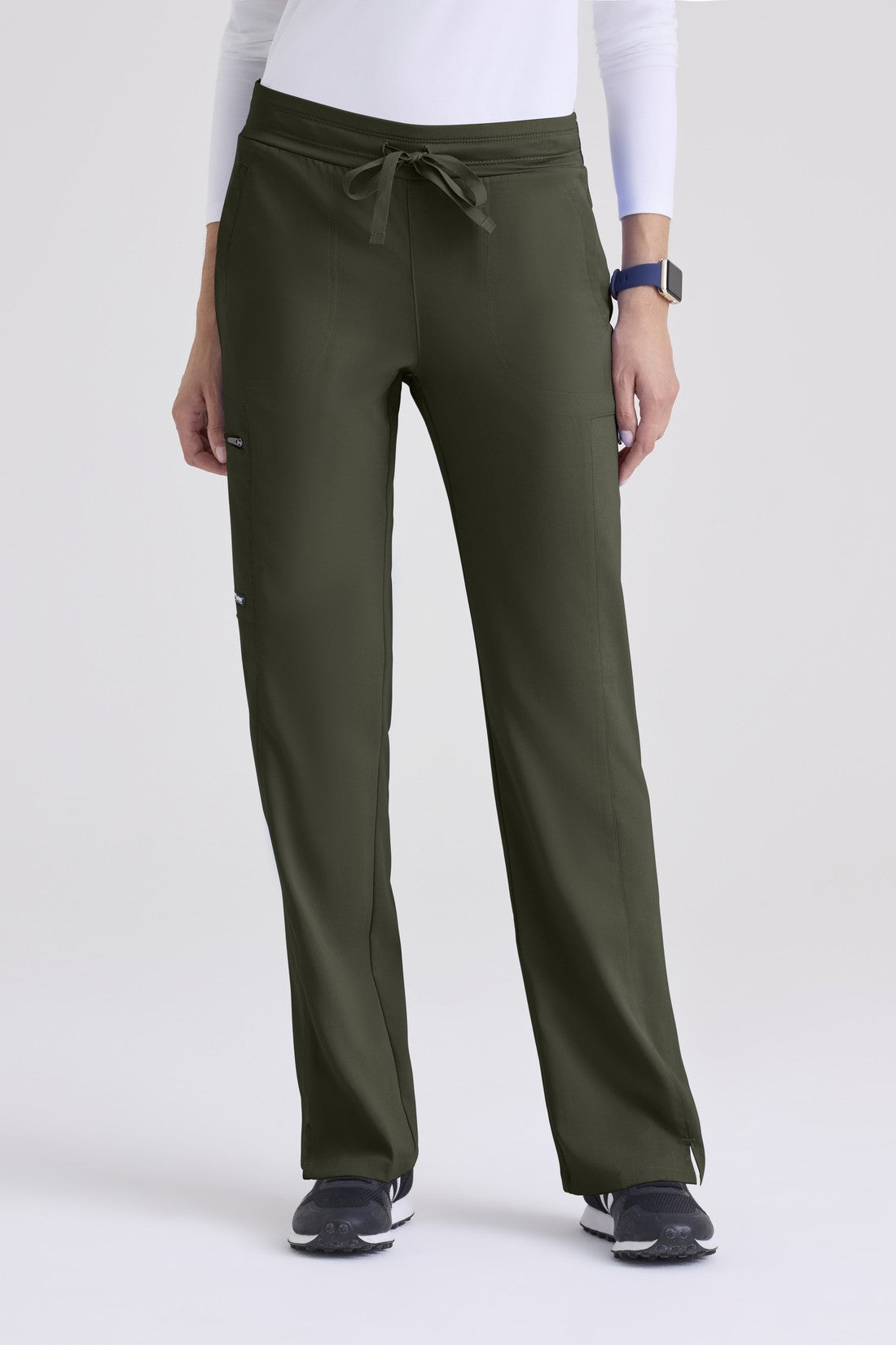 PANTALON MUJER GREYS ANATOMY STRETCH GRSP500 - OLIVA