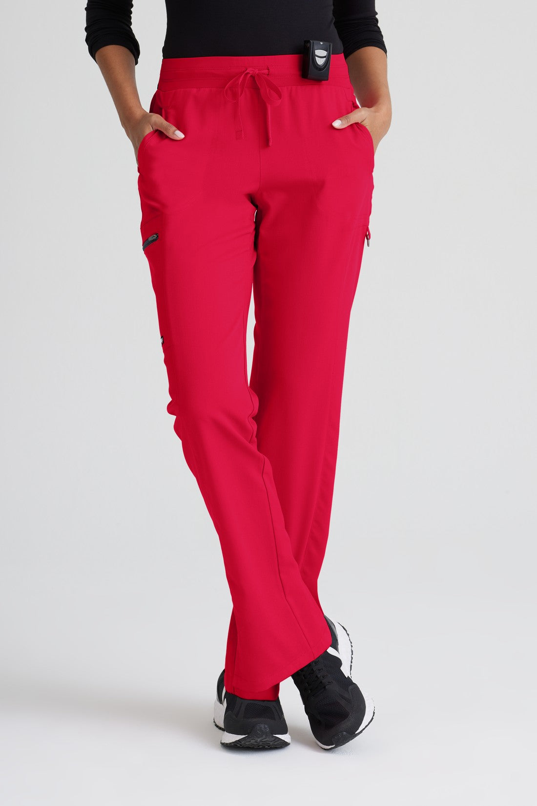 PANTALON MUJER GREYS ANATOMY STRETCH GRSP500 - ROJO