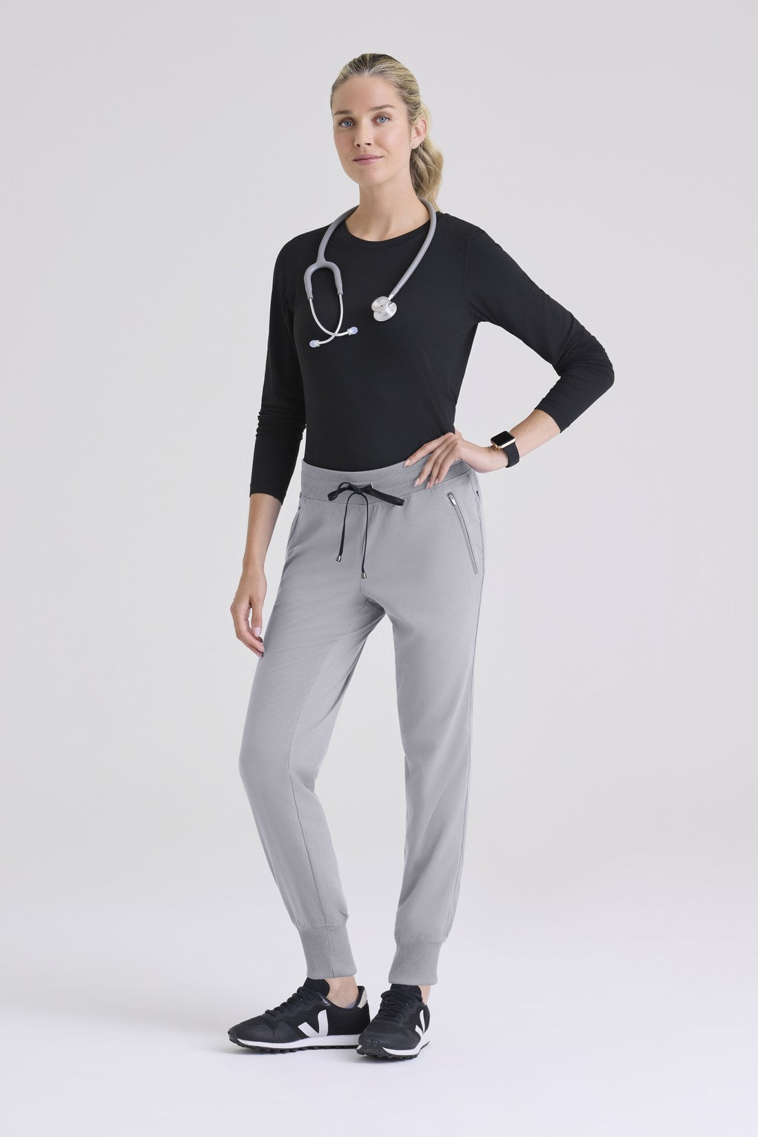 PANTALON MUJER GREYS ANATOMY STRETCH GRSP537 - GRIS
