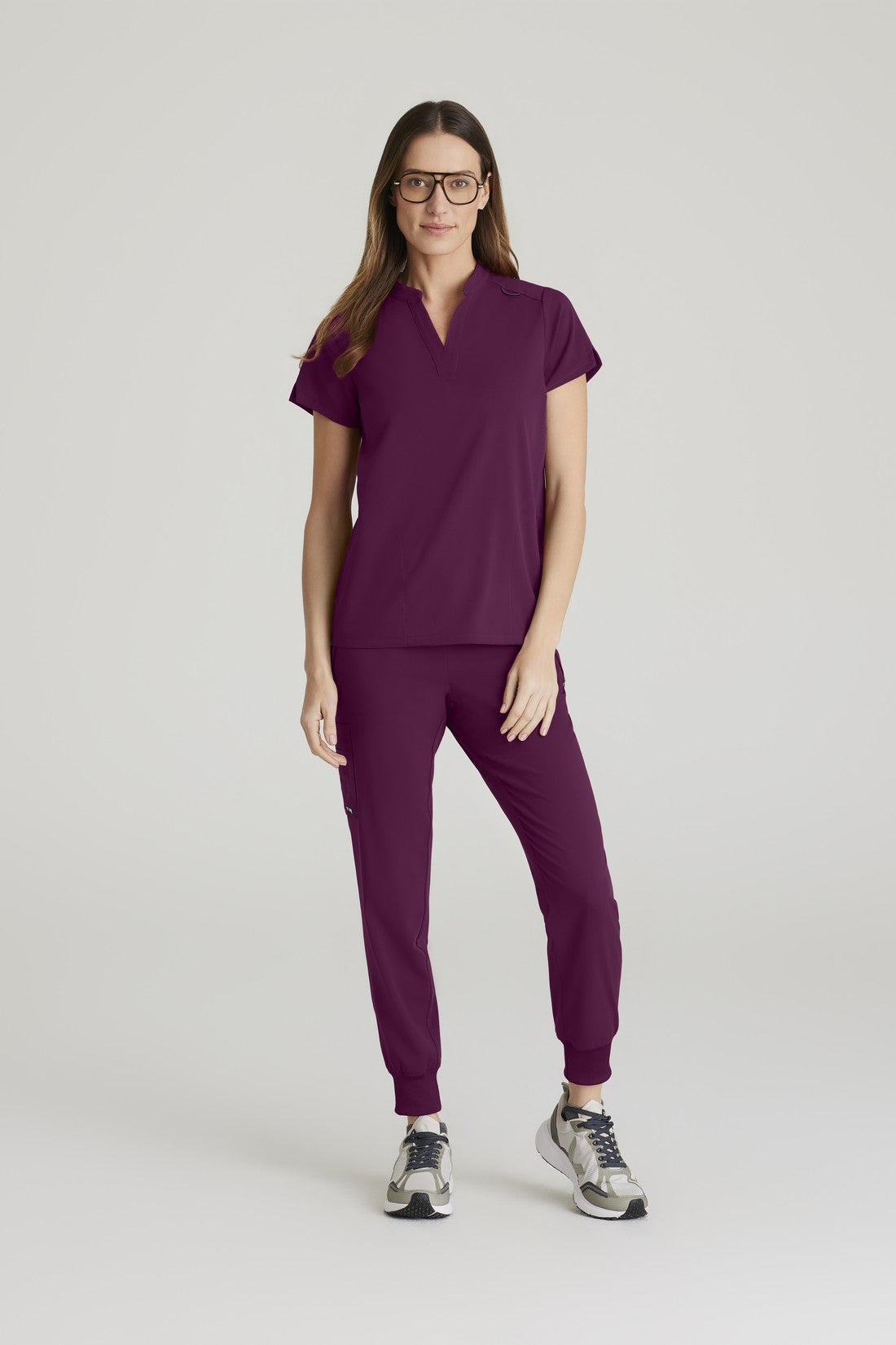PANTALON MUJER GREYS ANATOMY STRETCH GRSP537 - VINOTINTO