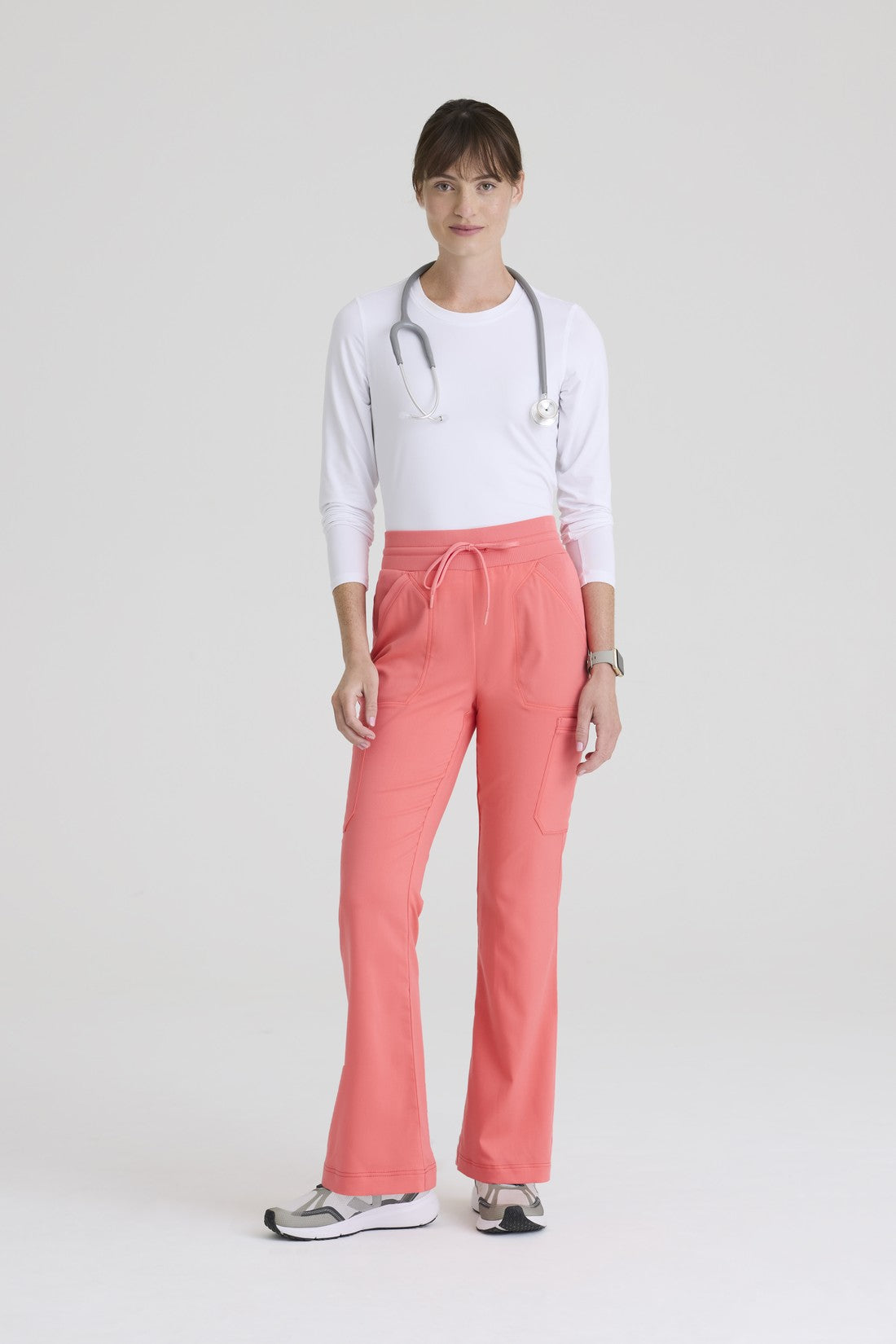 PANTALON MUJER GREYS ANATOMY STRETCH GRSP722 - CORAL