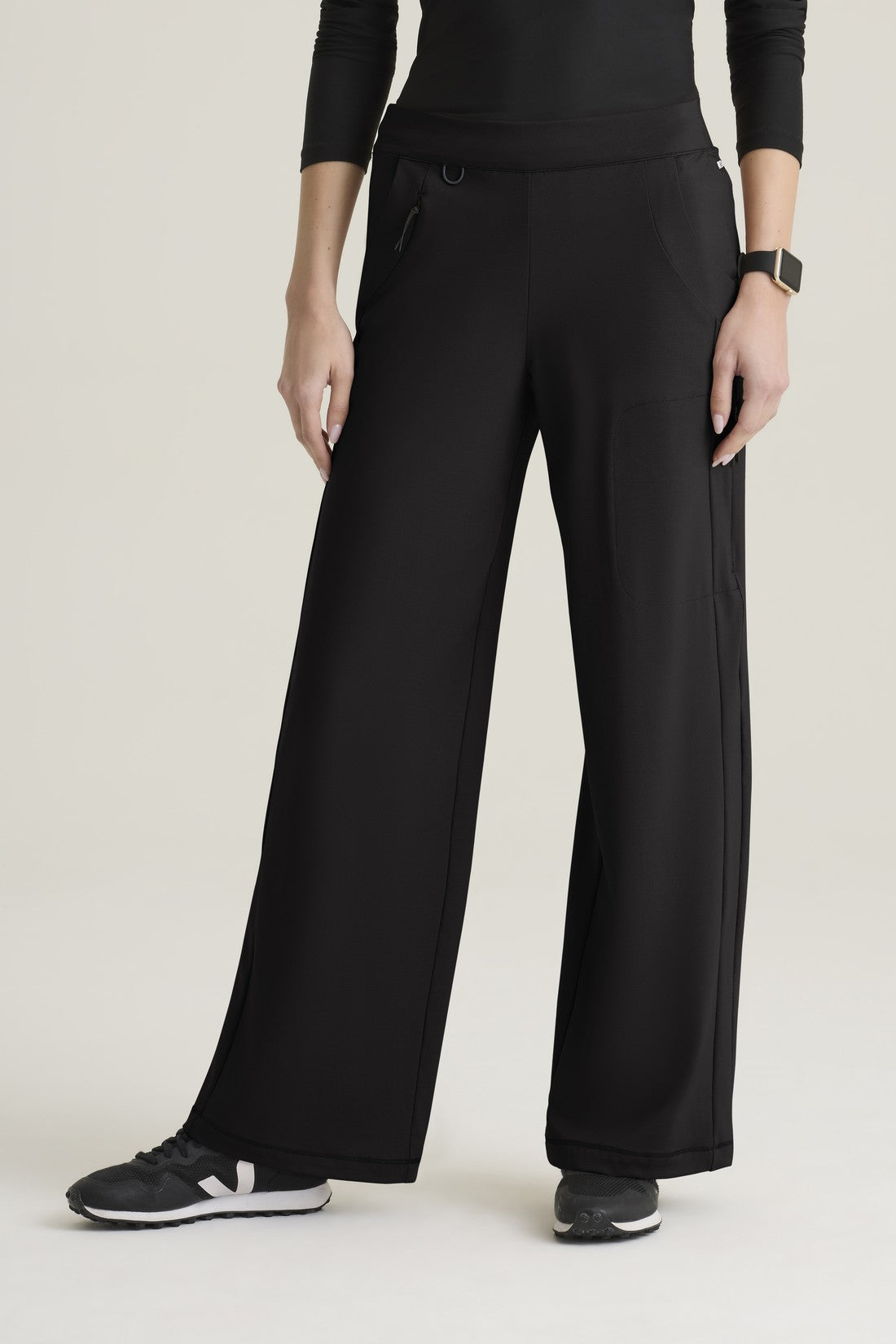 PANTALON MUJER GREYS ANATOMY KNITS GRSP746 - NEGRO