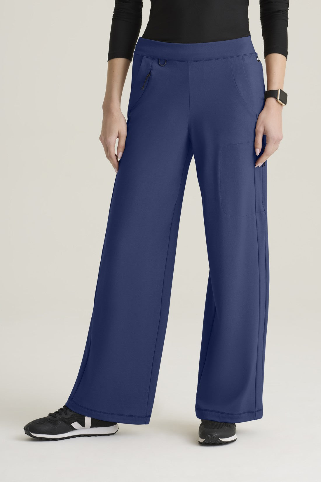WOMEN'S TROUSERS GREY'S ANATOMY KNITS GRSP746 - INDIGO