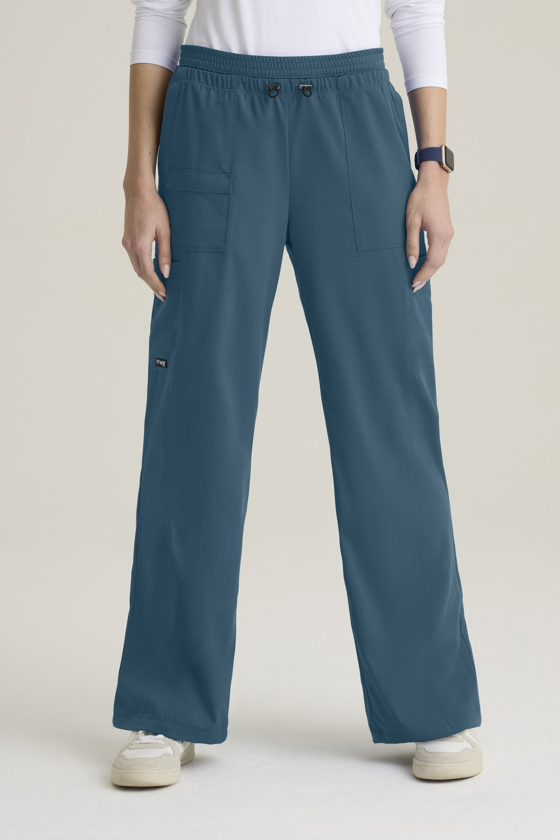 WOMEN'S PANTS GREY'S ANATOMY STRETCH GRSP747P - CARIBBEAN BLUE