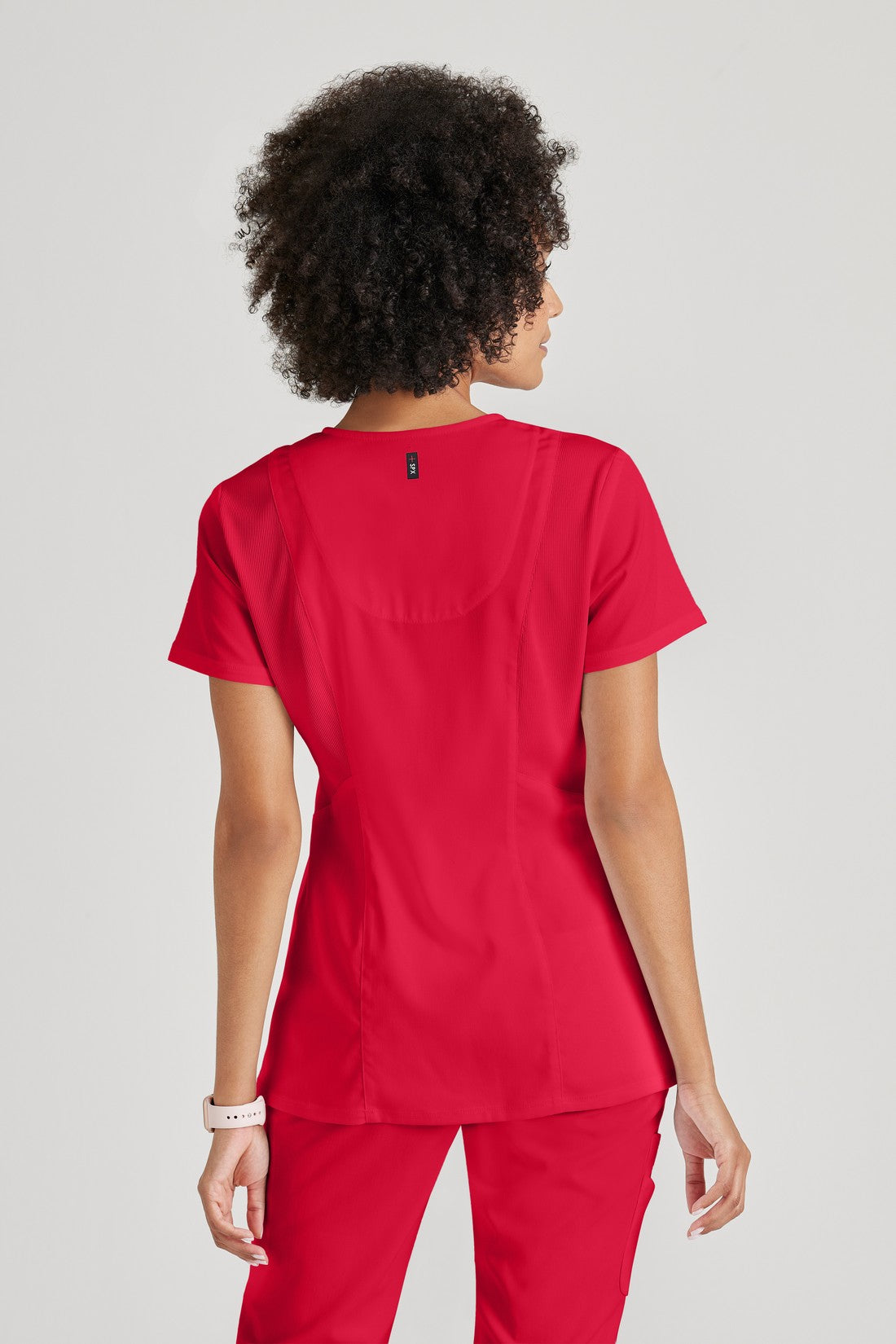 TOP MUJER GREYS ANATOMY STRETCH GRST045 - ROJO