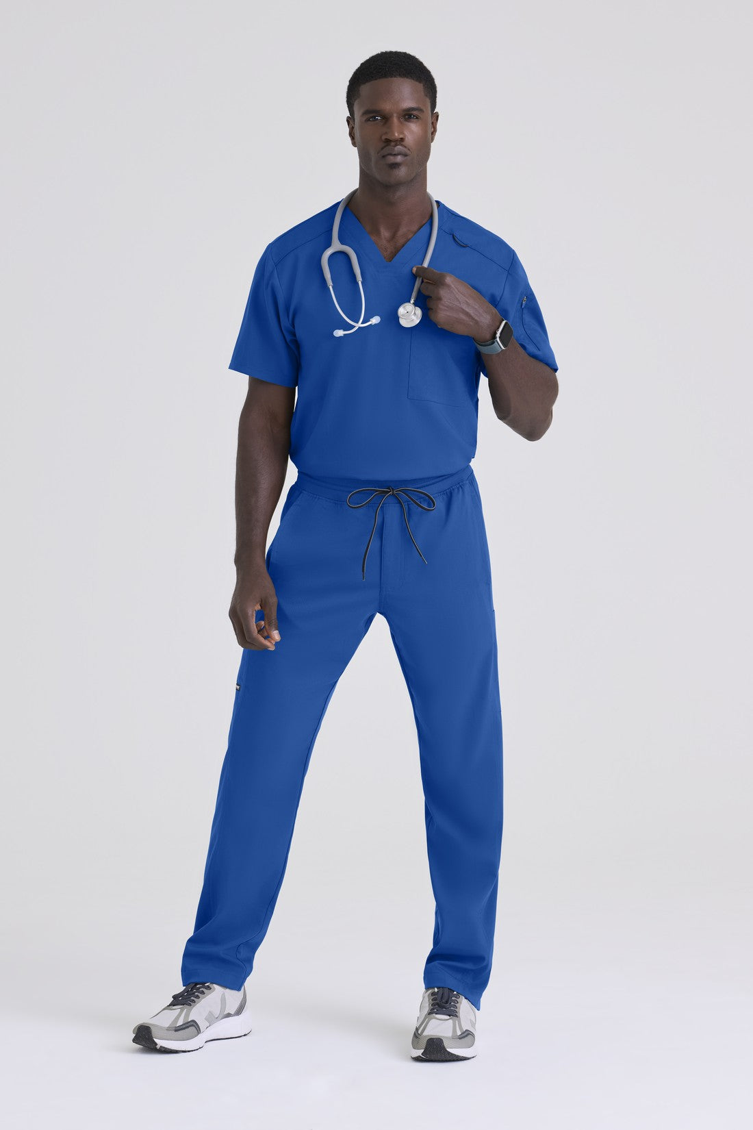 TOP HOMBRE GREYS ANATOMY STRETCH GRST079 - NEW ROYAL