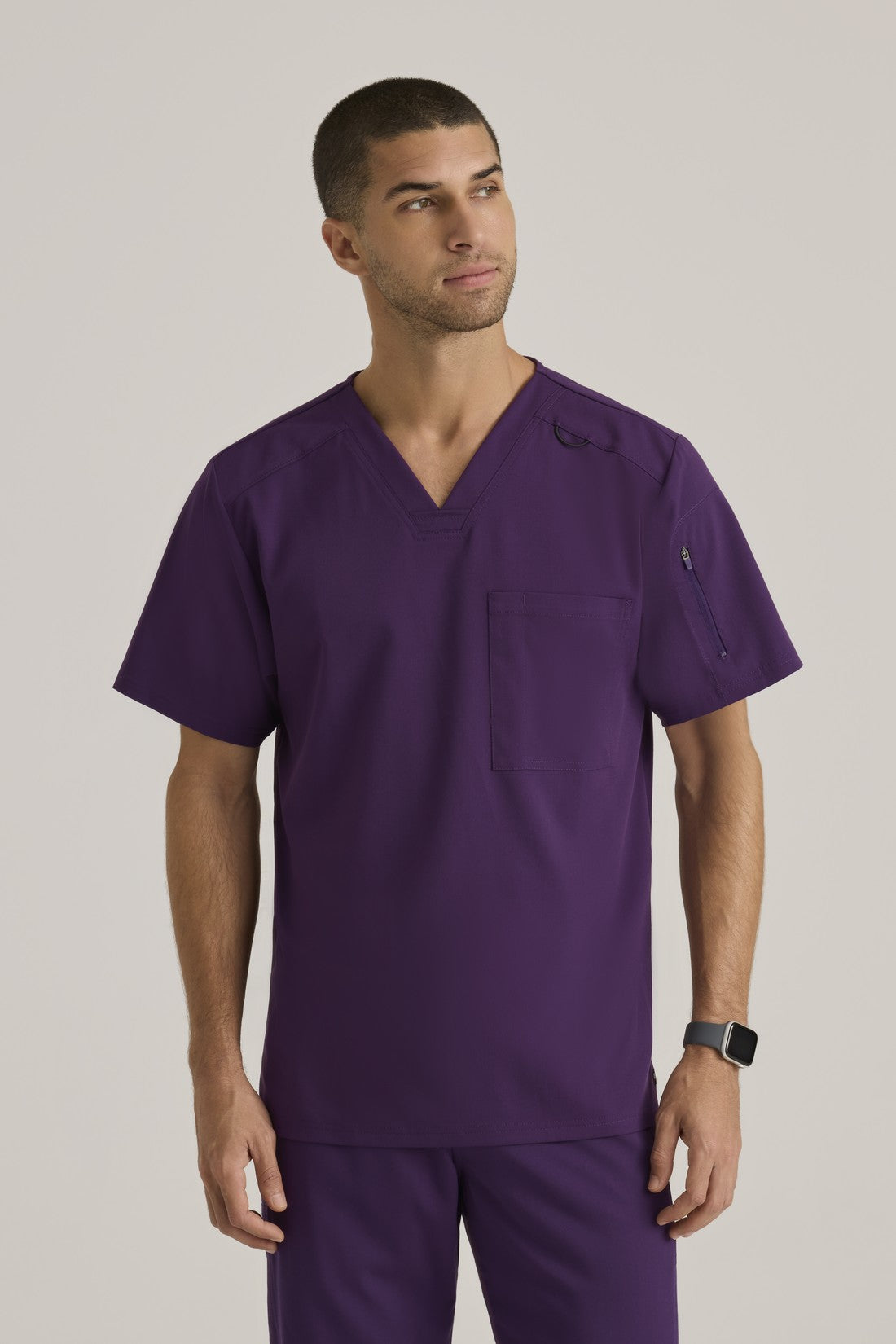 TOP HOMBRE GREYS ANATOMY STRETCH GRST079 - MORADO