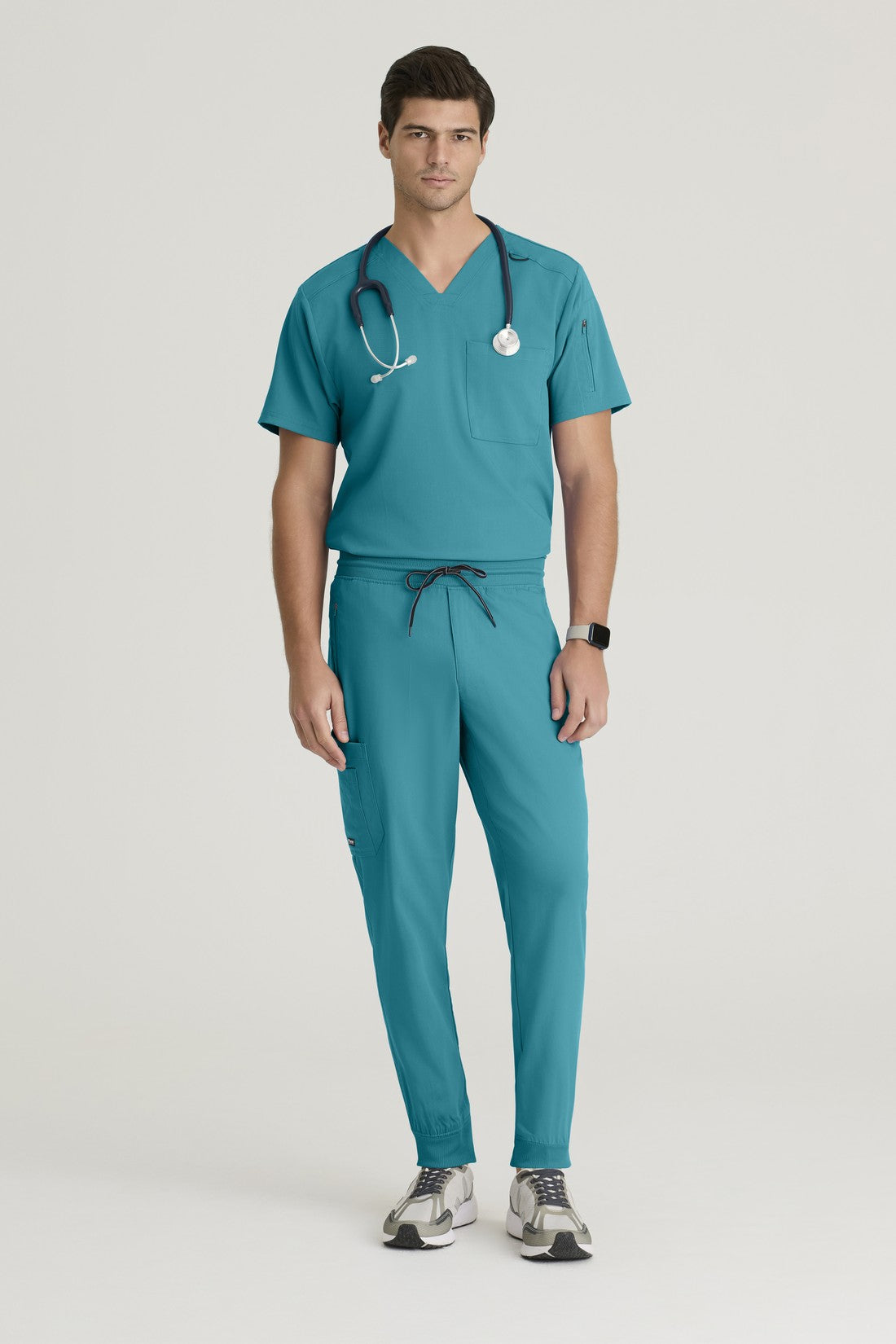 TOP HOMBRE GREYS ANATOMY STRETCH GRST079 - TEAL