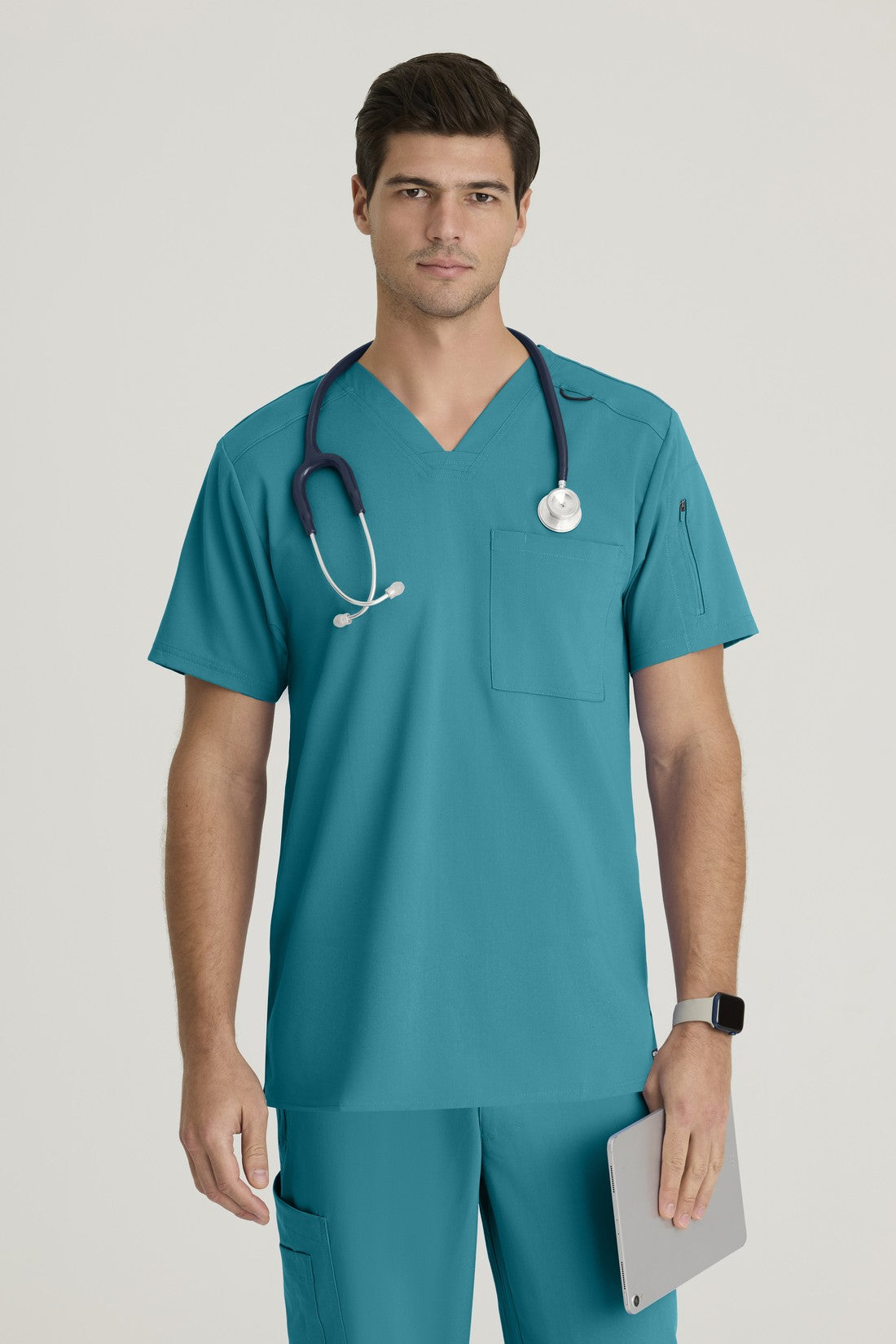 TOP HOMBRE GREYS ANATOMY STRETCH GRST079 - TEAL