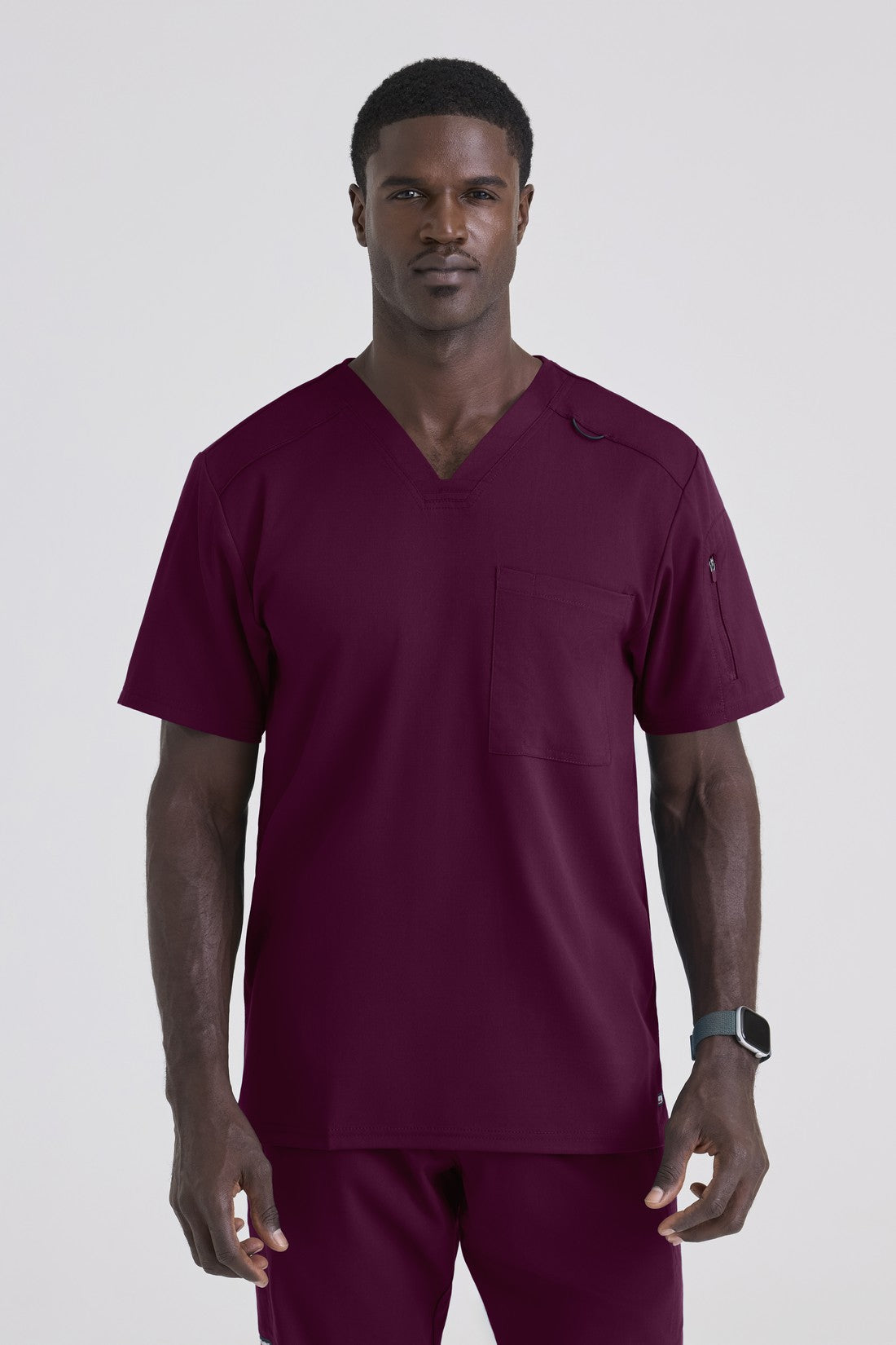 TOP HOMBRE GREYS ANATOMY STRETCH GRST079 - VINOTINTO
