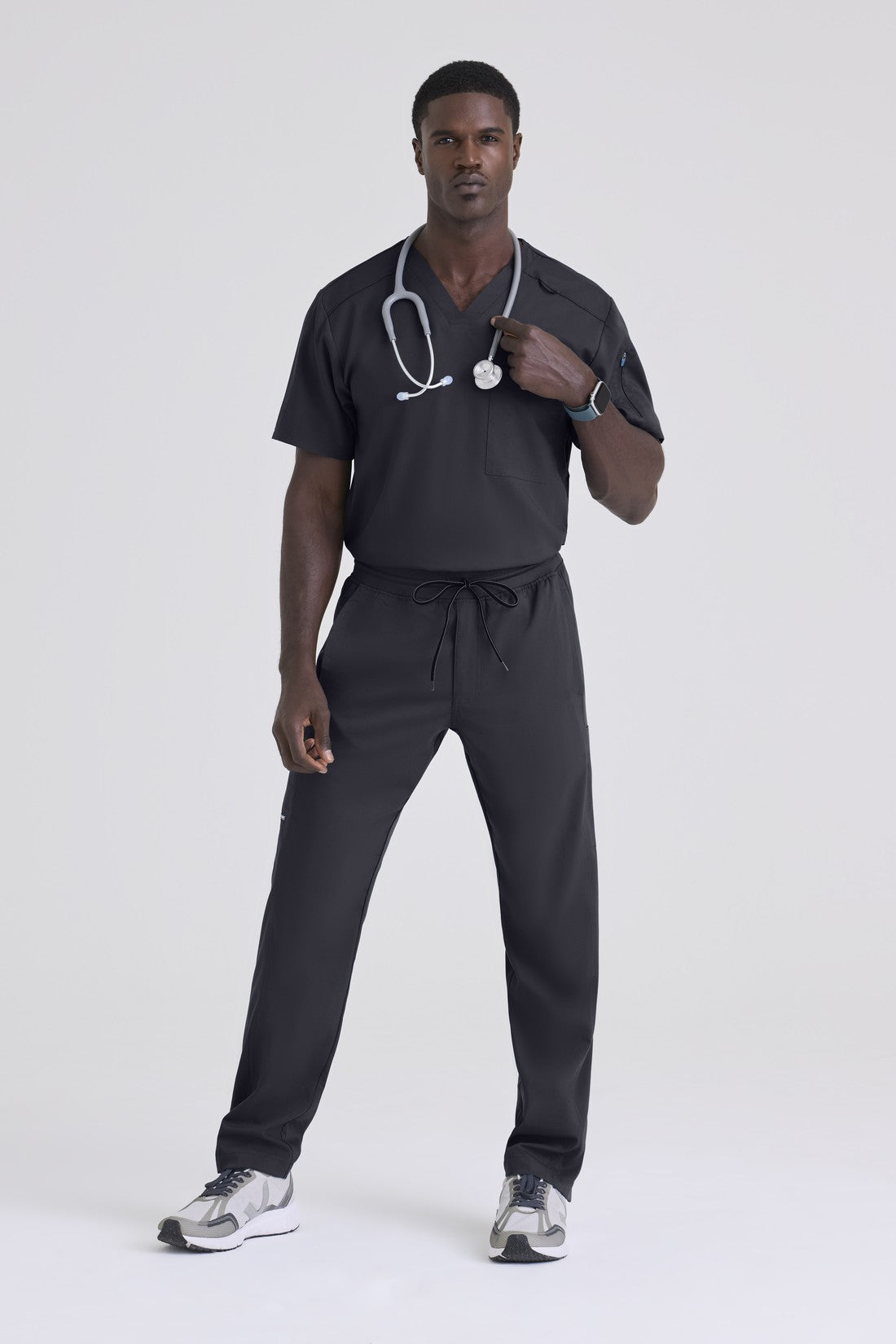 TOP HOMBRE GREYS ANATOMY STRETCH GRST079 - STEEL