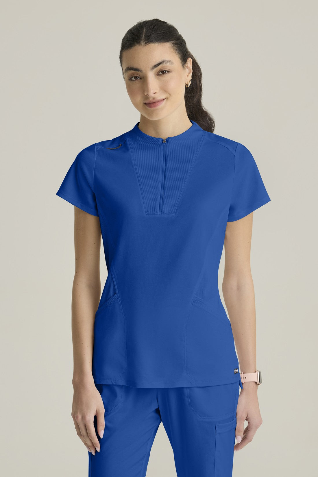 TOP MUJER GREYS ANATOMY STRETCH GRST292 - NEW ROYAL