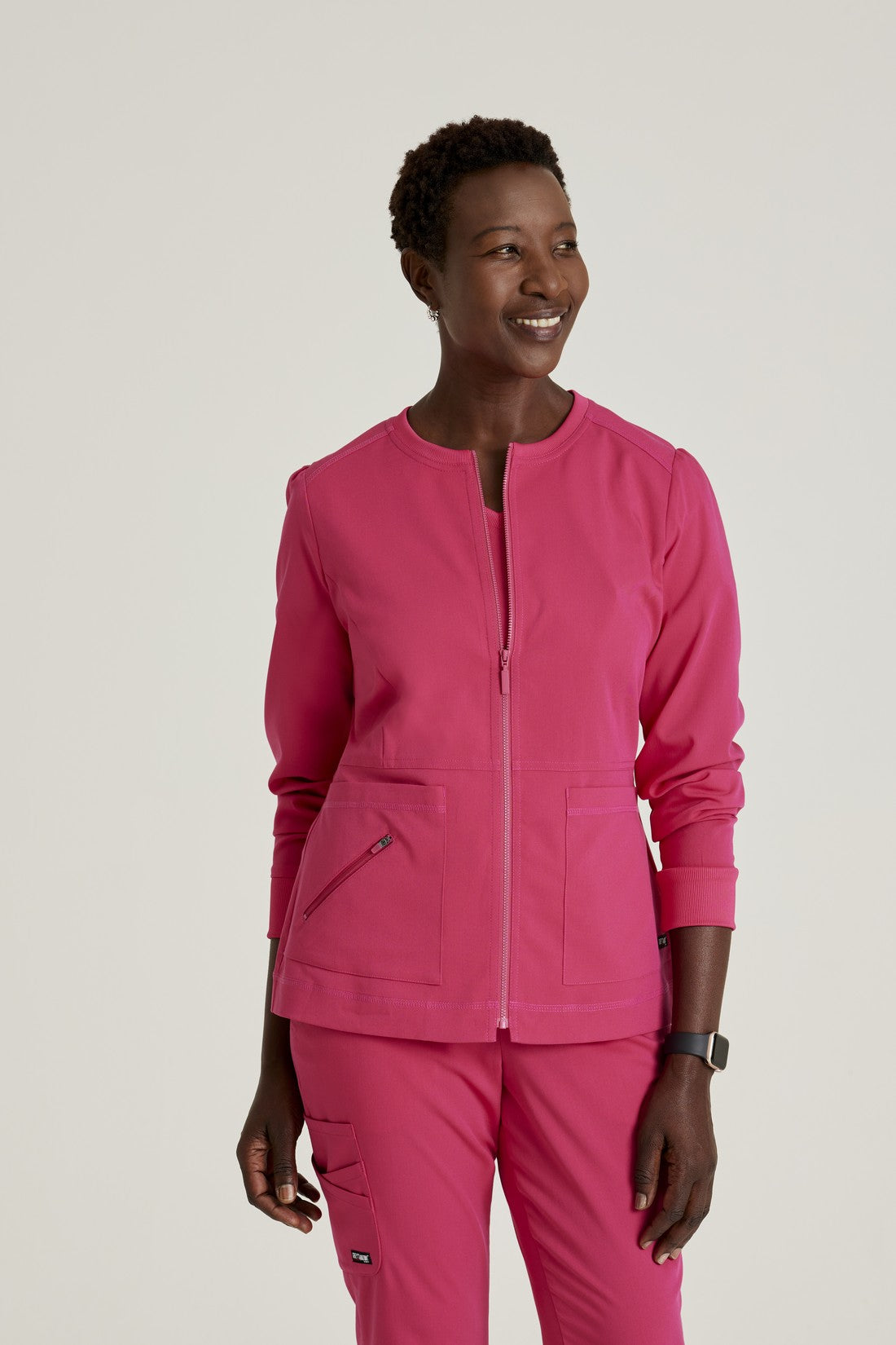 CHAQUETA MUJER GREYS ANATOMY STRETCH GRSW017 - ROSA