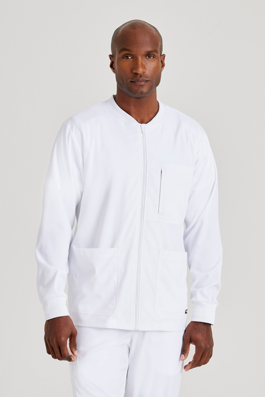 CHAQUETA HOMBRE GREYS ANATOMY STRETCH GRSW871 - BLANCO