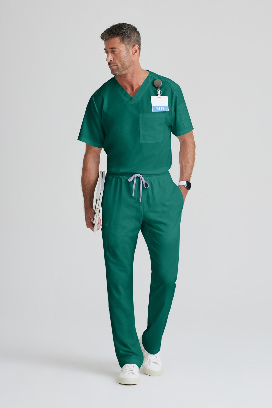 TOP HOMBRE GREYS ANATOMY GRT091 - VERDE