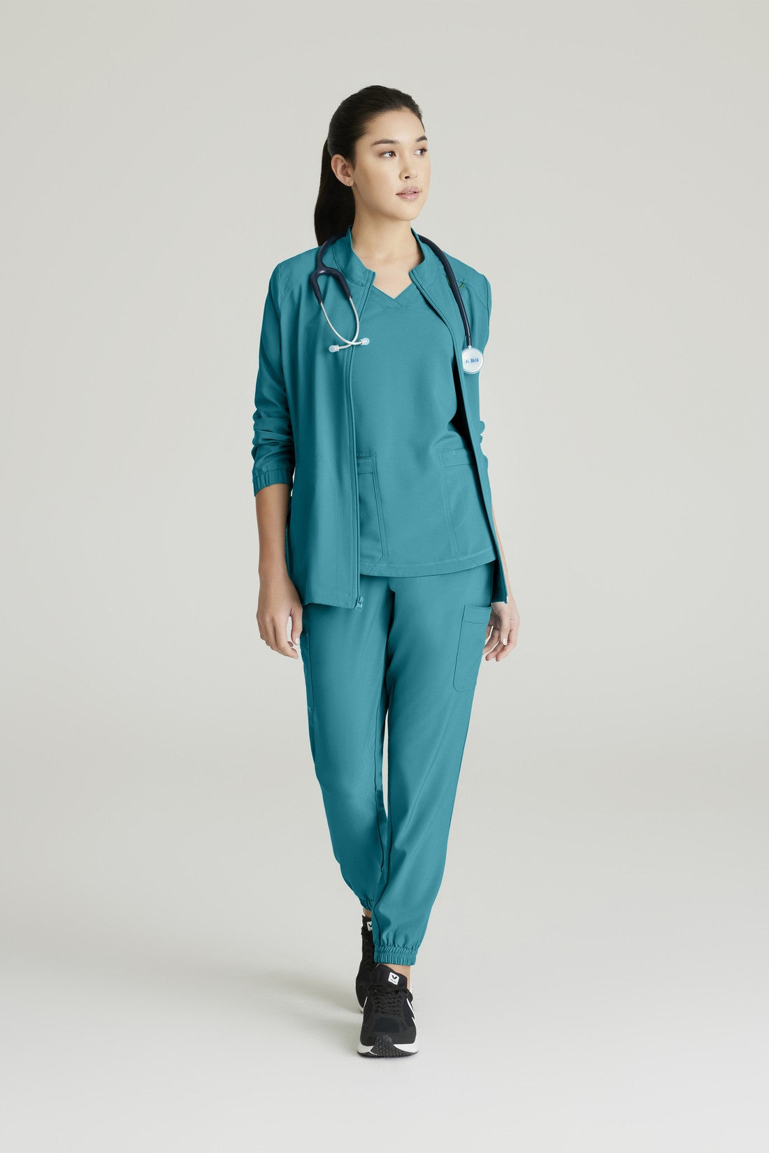CHAQUETA MUJER GREYS ANATOMY EVOLVE GSSW886 - TEAL