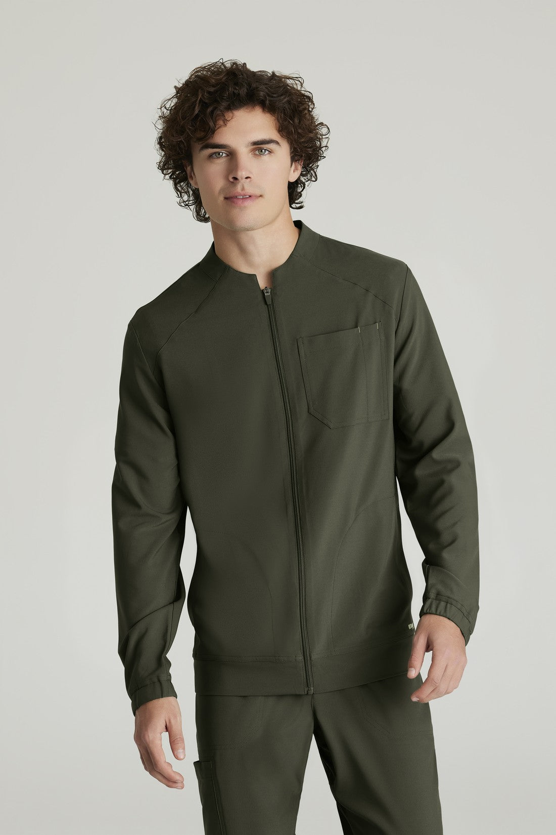 CHAQUETA HOMBRE GREYS ANATOMY EVOLVE GSSW887 - OLIVA
