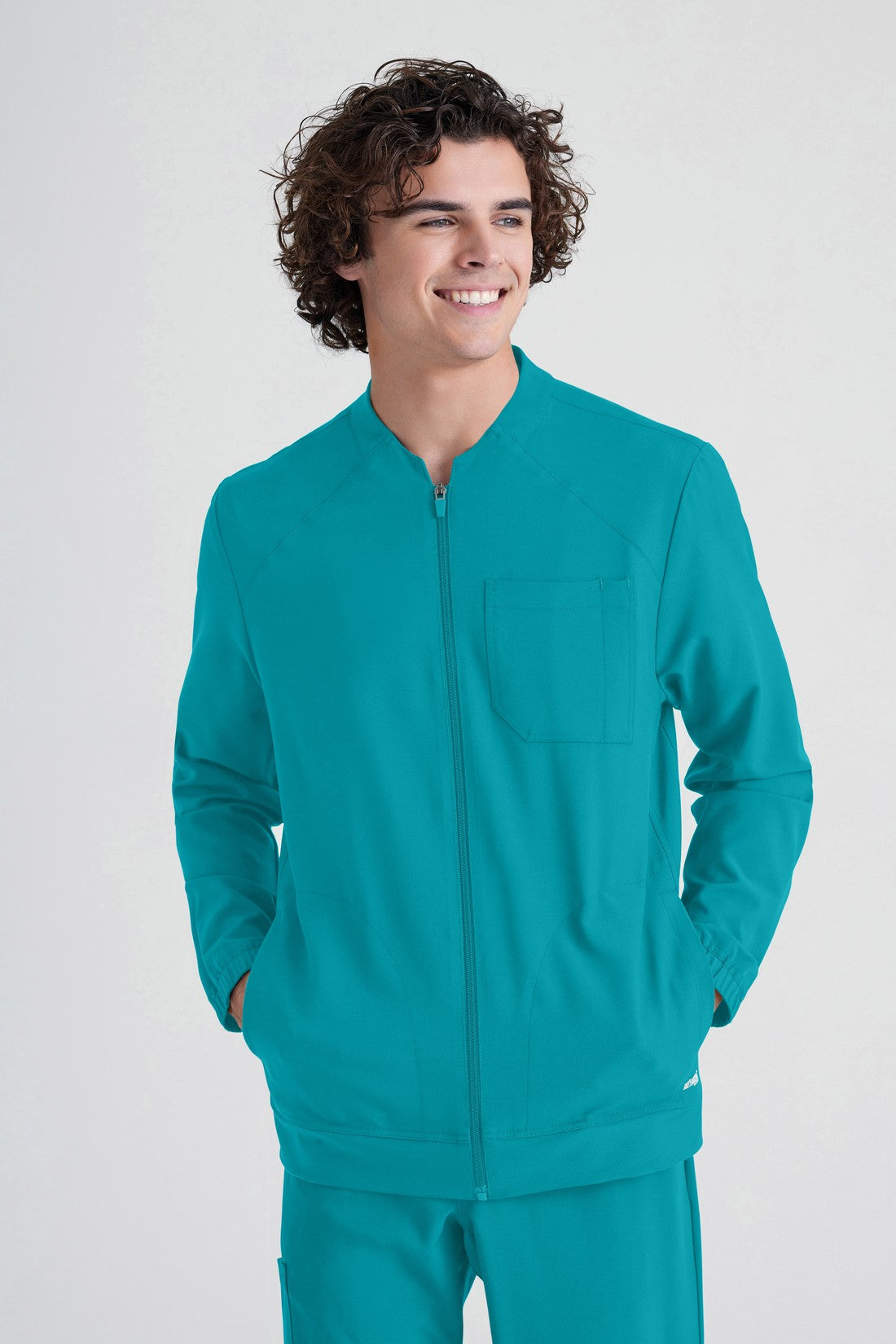 CHAQUETA HOMBRE GREYS ANATOMY EVOLVE GSSW887 - TEAL