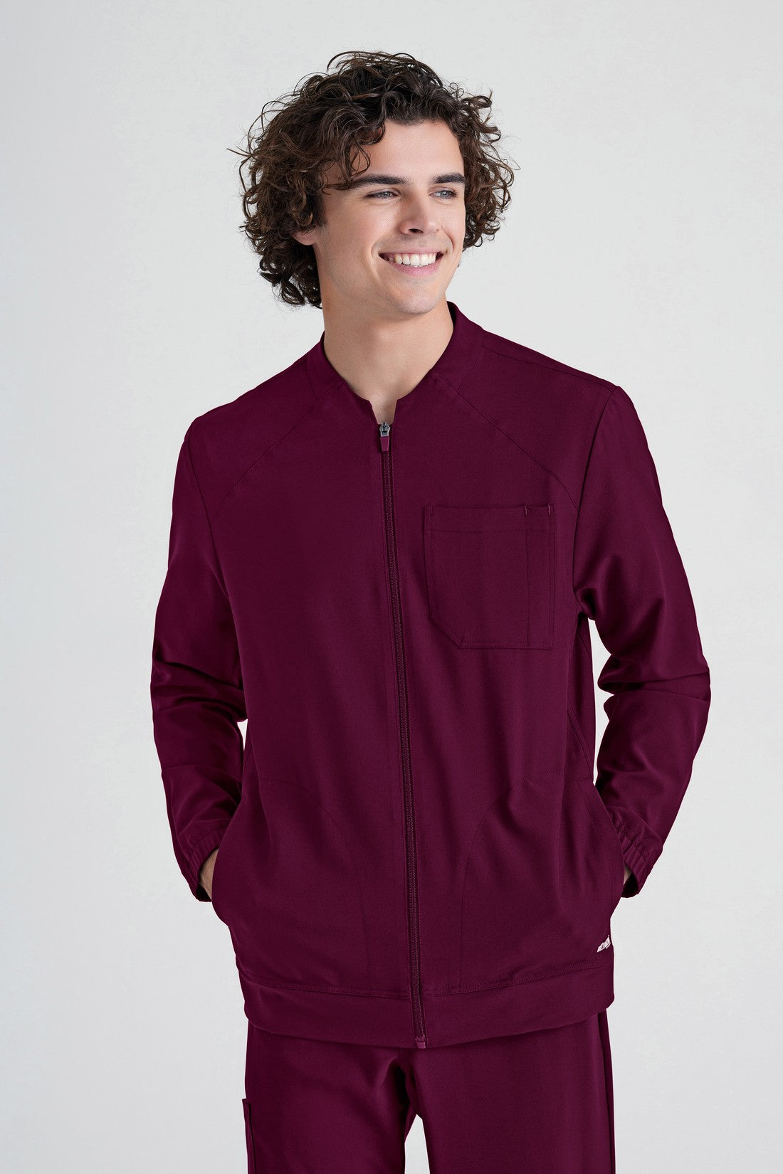 CHAQUETA HOMBRE GREYS ANATOMY EVOLVE GSSW887 - VINOTINTO
