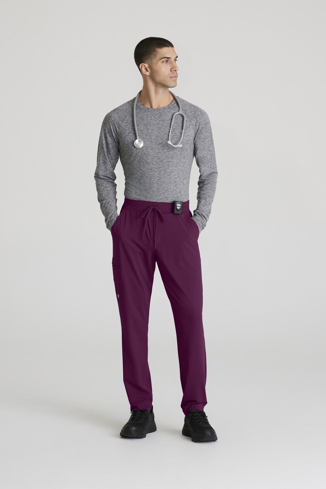 PANTALON HOMBRE SKECHERS SLIP-INS SKP659 - VINOTINTO