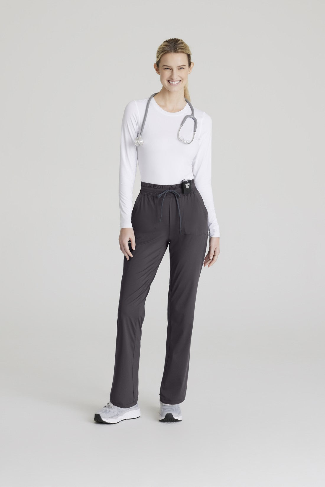 PANTALON MUJER SKECHERS SLIP-INS SKP668 - GRIS