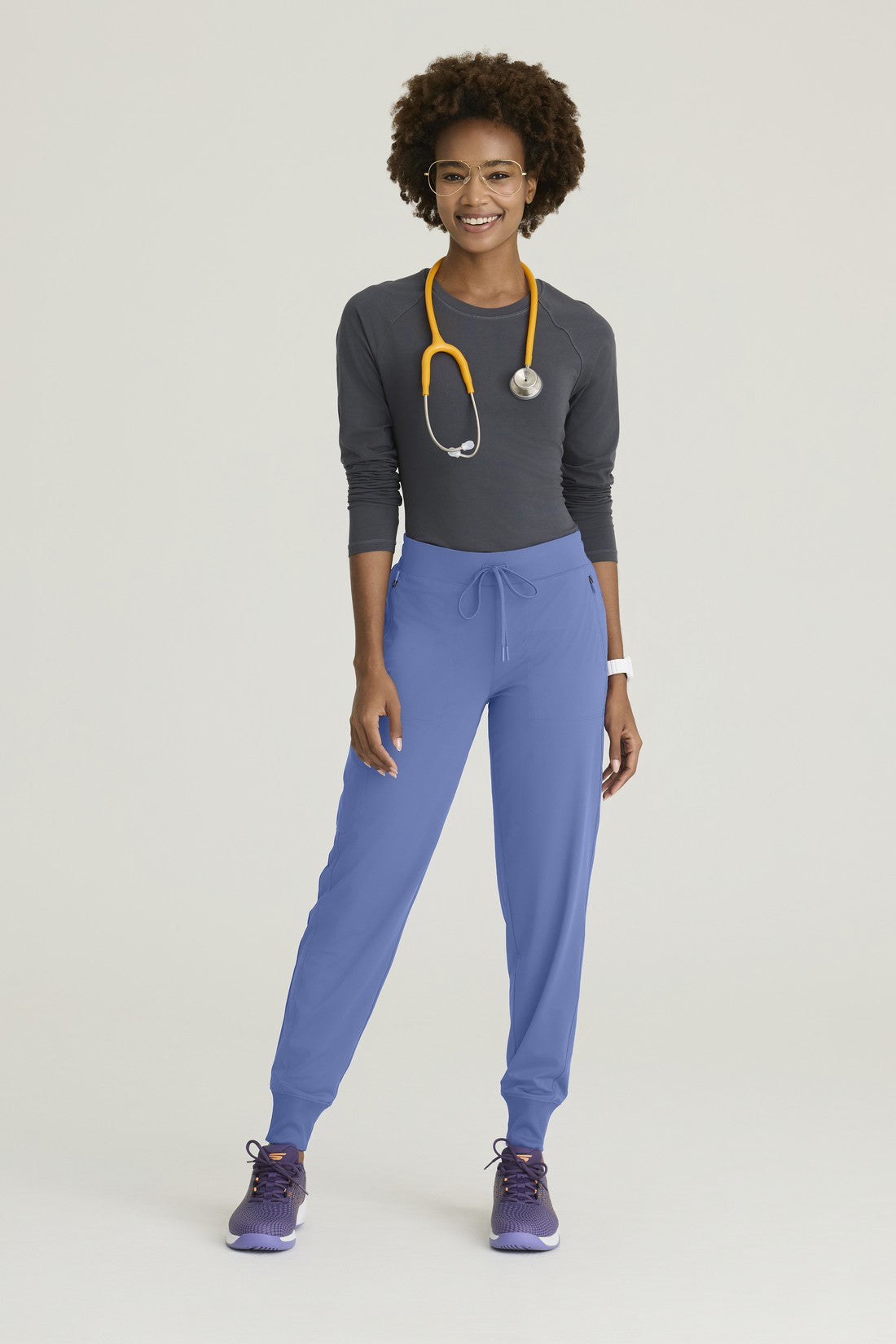 PANTALON MUJER SKECHERS SLIP-INS SKP669 - CIELO