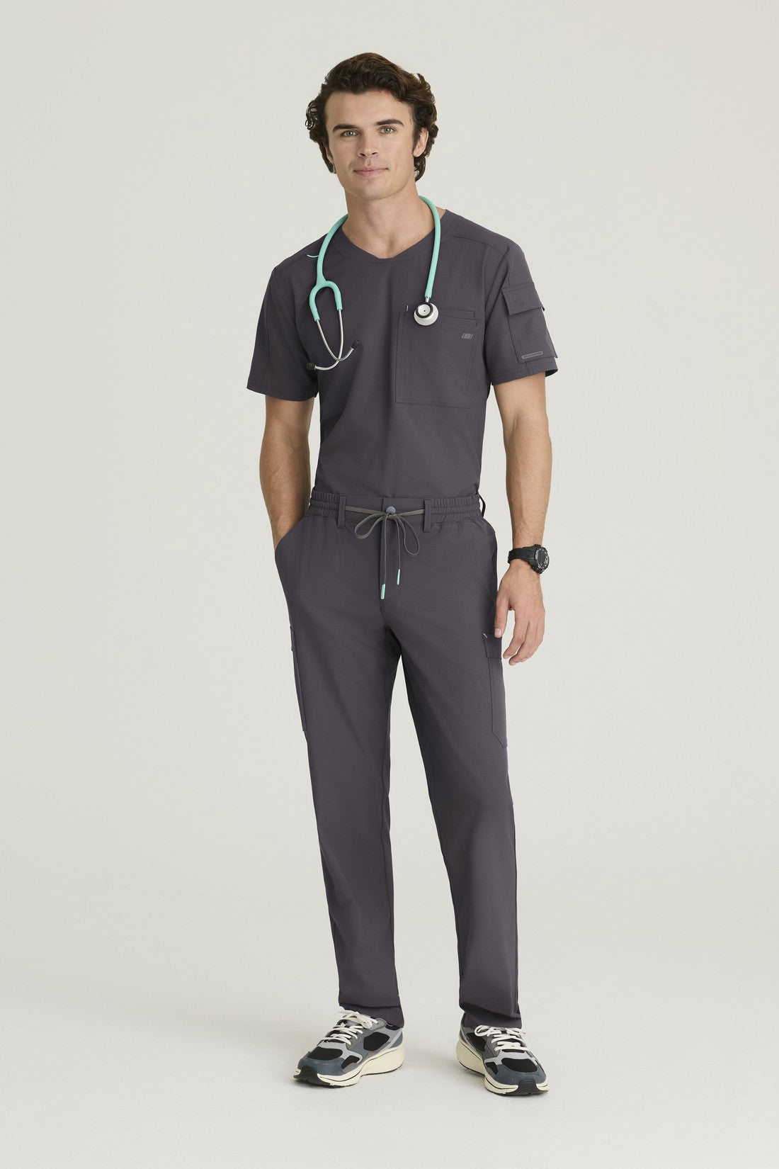 PANTALON HOMBRE SKECHERS RIPSTOP SKP708 - GRIS