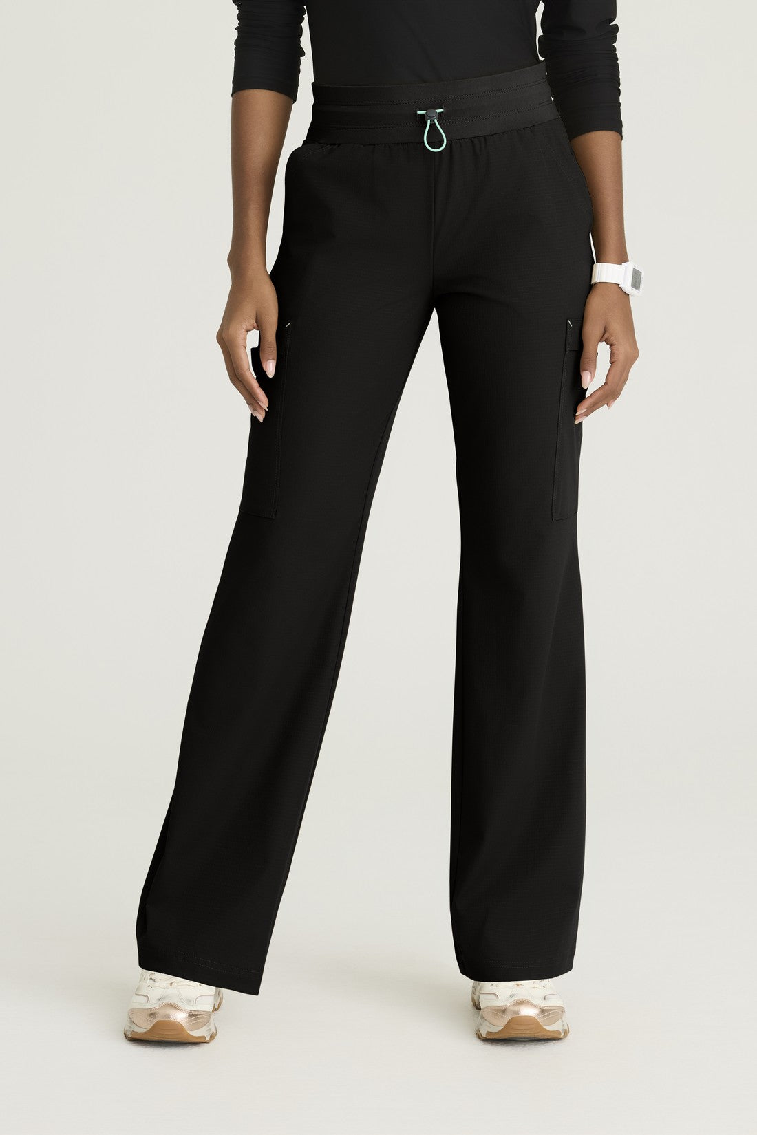 PANTALON MUJER SKECHERS RIPSTOP SKP712 - NEGRO