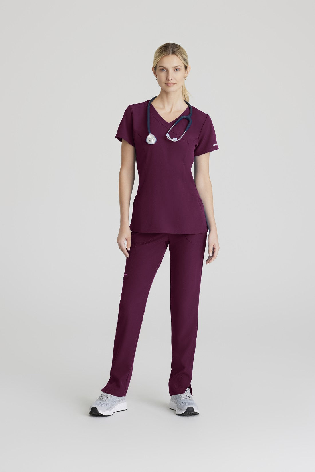 TOP MUJER SKECHERS VITALITY SKT064 - VINOTINTO