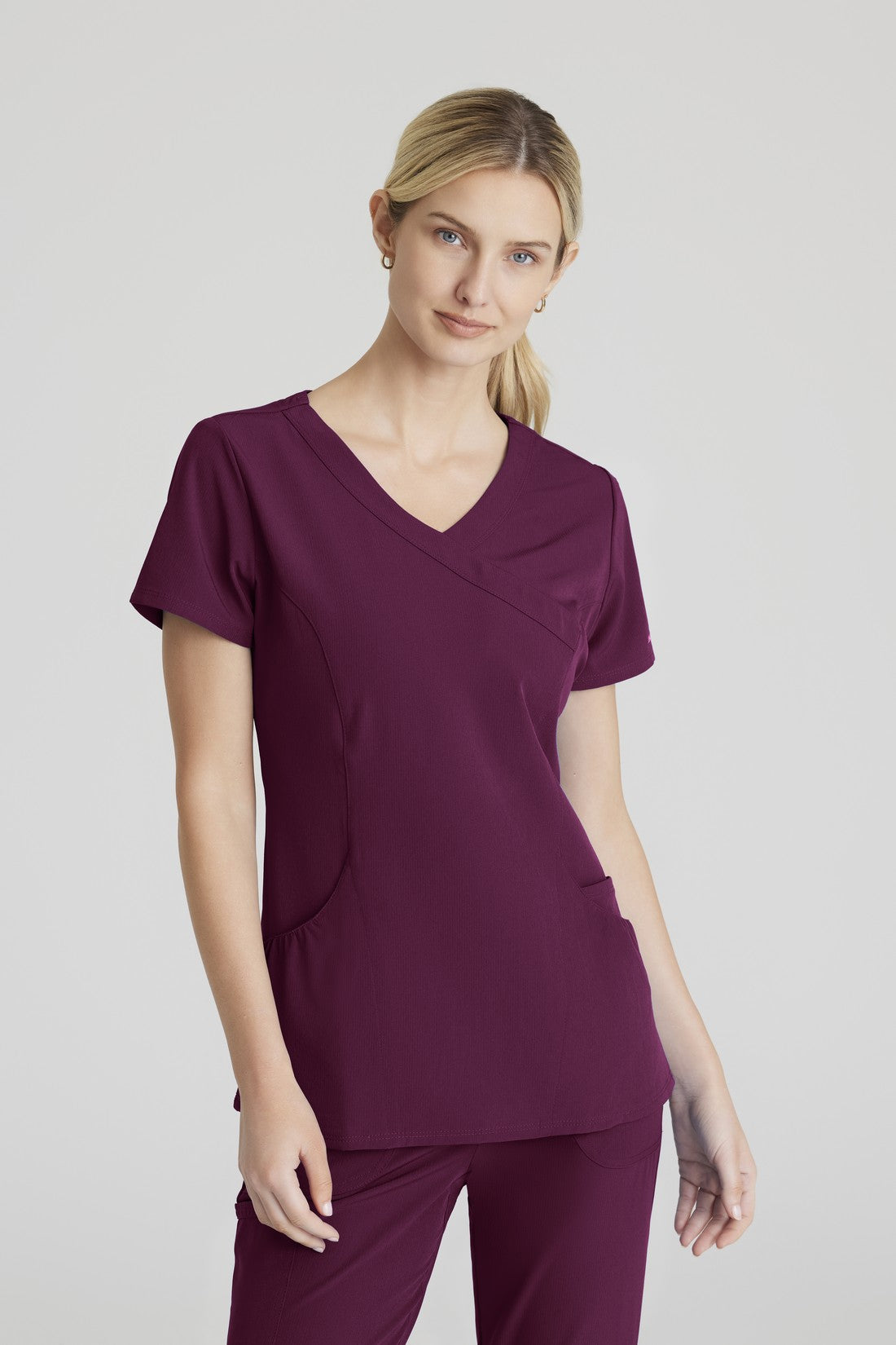TOP MUJER SKECHERS VITALITY SKT064 - VINOTINTO