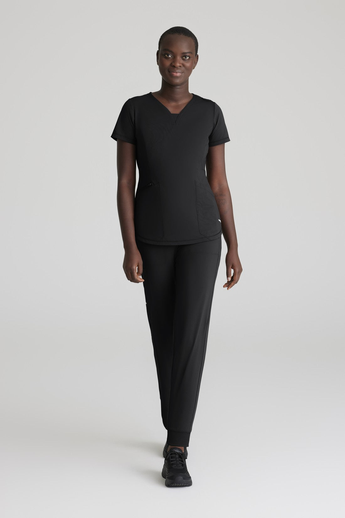TOP MUJER SKECHERS SLIP-INS SKT220 - NEGRO