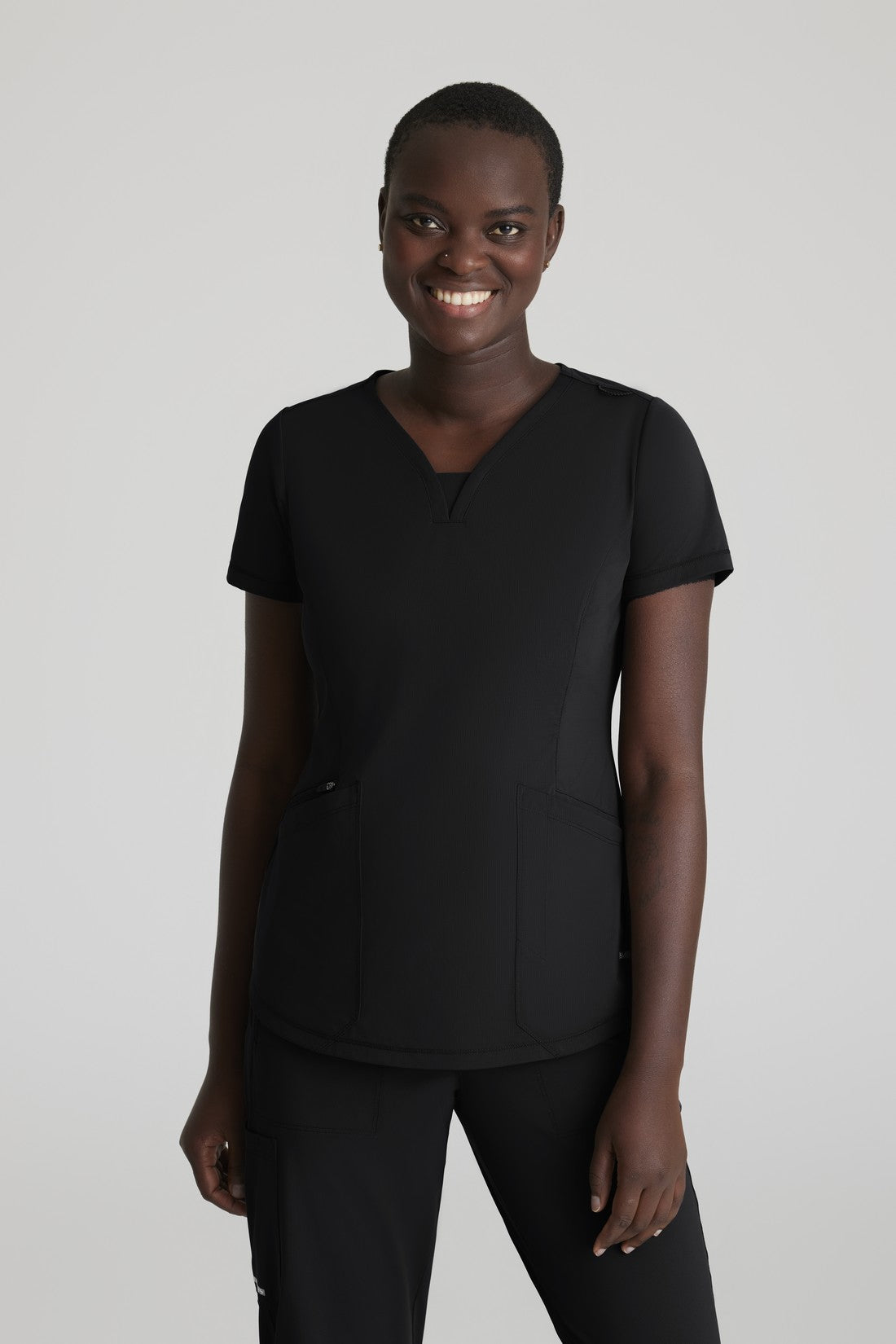 TOP MUJER SKECHERS SLIP-INS SKT220 - NEGRO