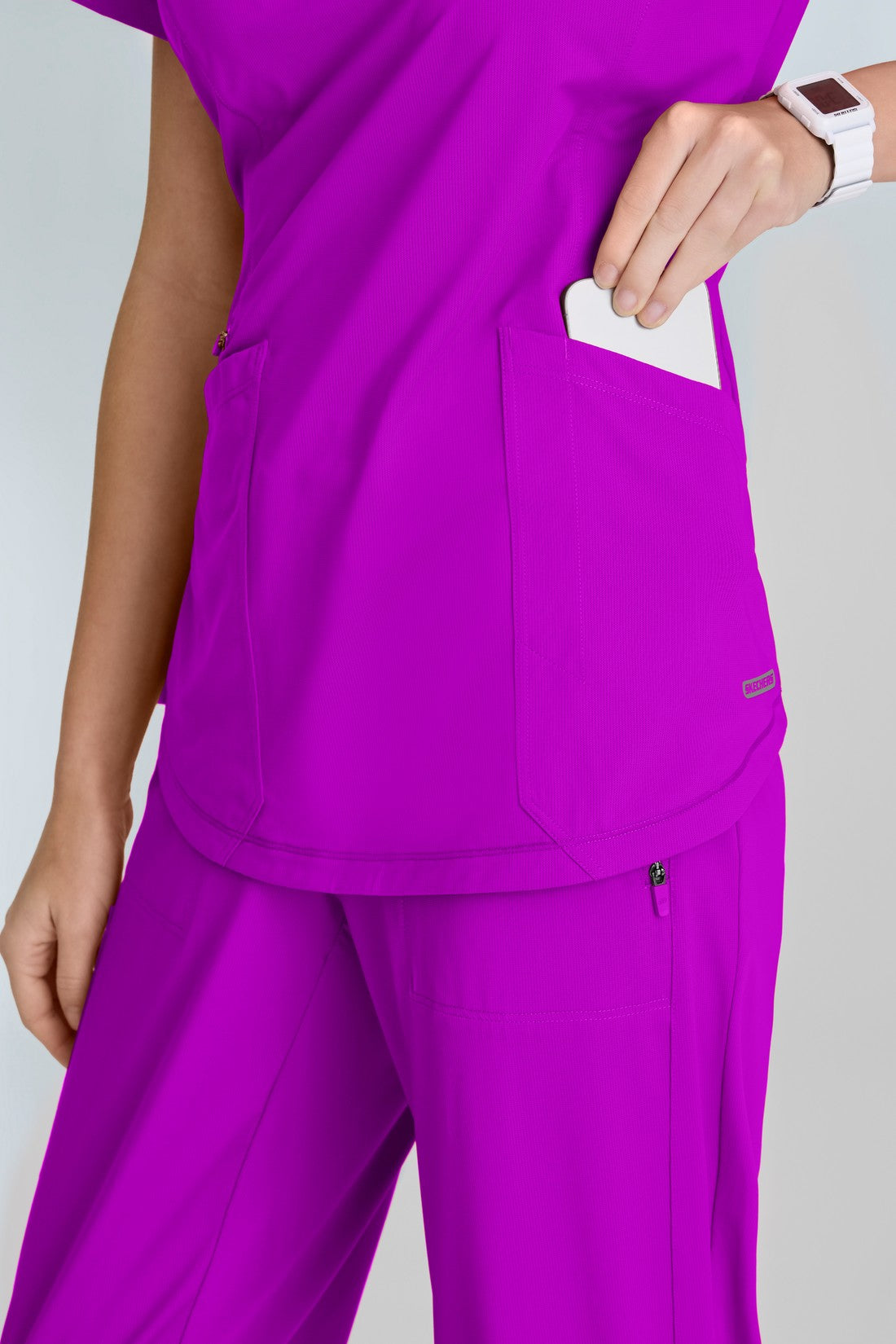 TOP MUJER SKECHERS SLIP - INS KNITS SKT220 - EXPLOSION VIOLETA