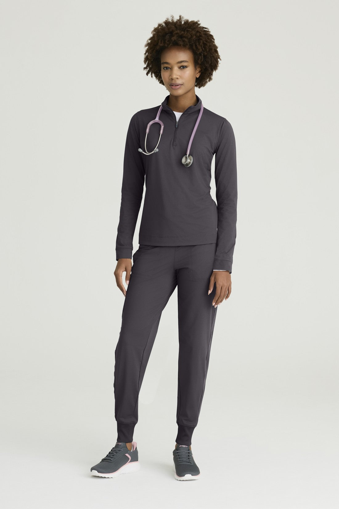 TOP MUJER SKECHERS SLIP-INS SKT274 - GRIS