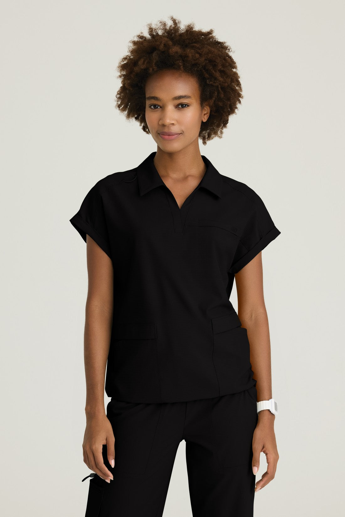 TOP MUJER SKECHERS RIPSTOP SKT276 - NEGRO