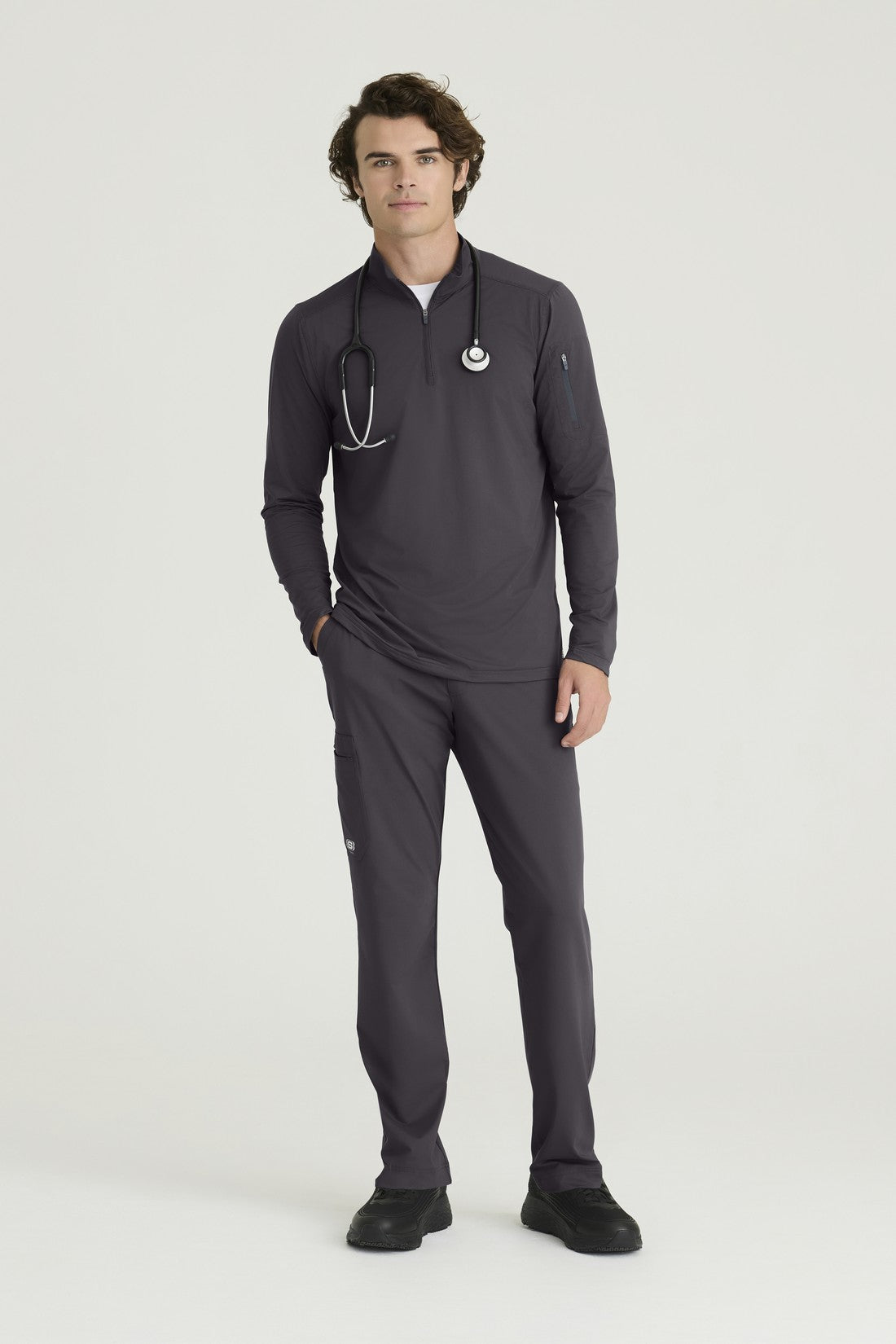 TOP HOMBRE SKECHERS SLIP-INS SKT280 - GRIS