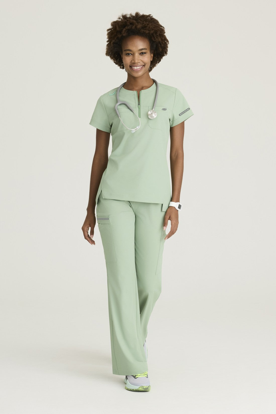 TOP MUJER SKECHERS RIPSTOP SKT284 - VERDE