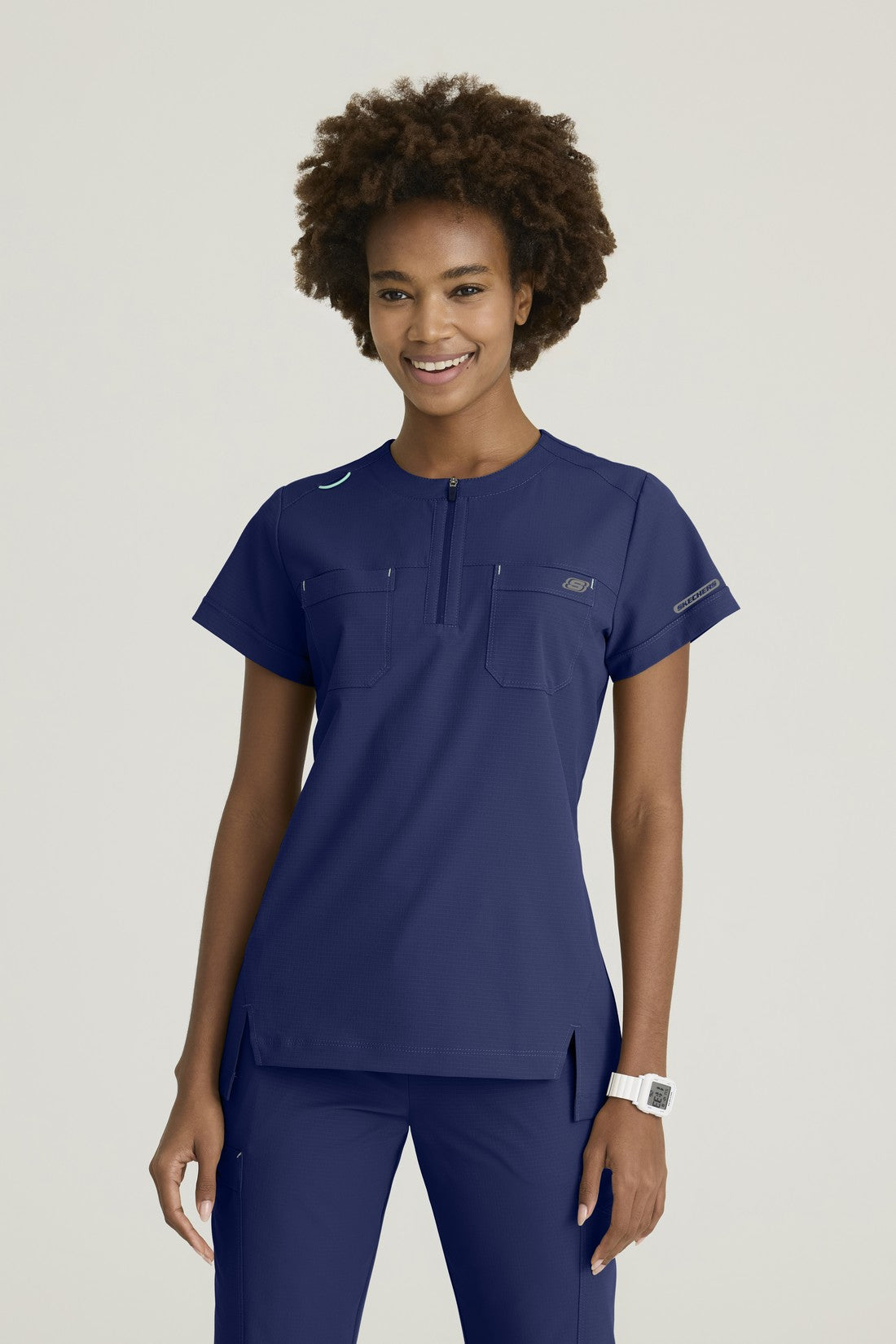 TOP MUJER SKECHERS RIPSTOP SKT284 - NAVY