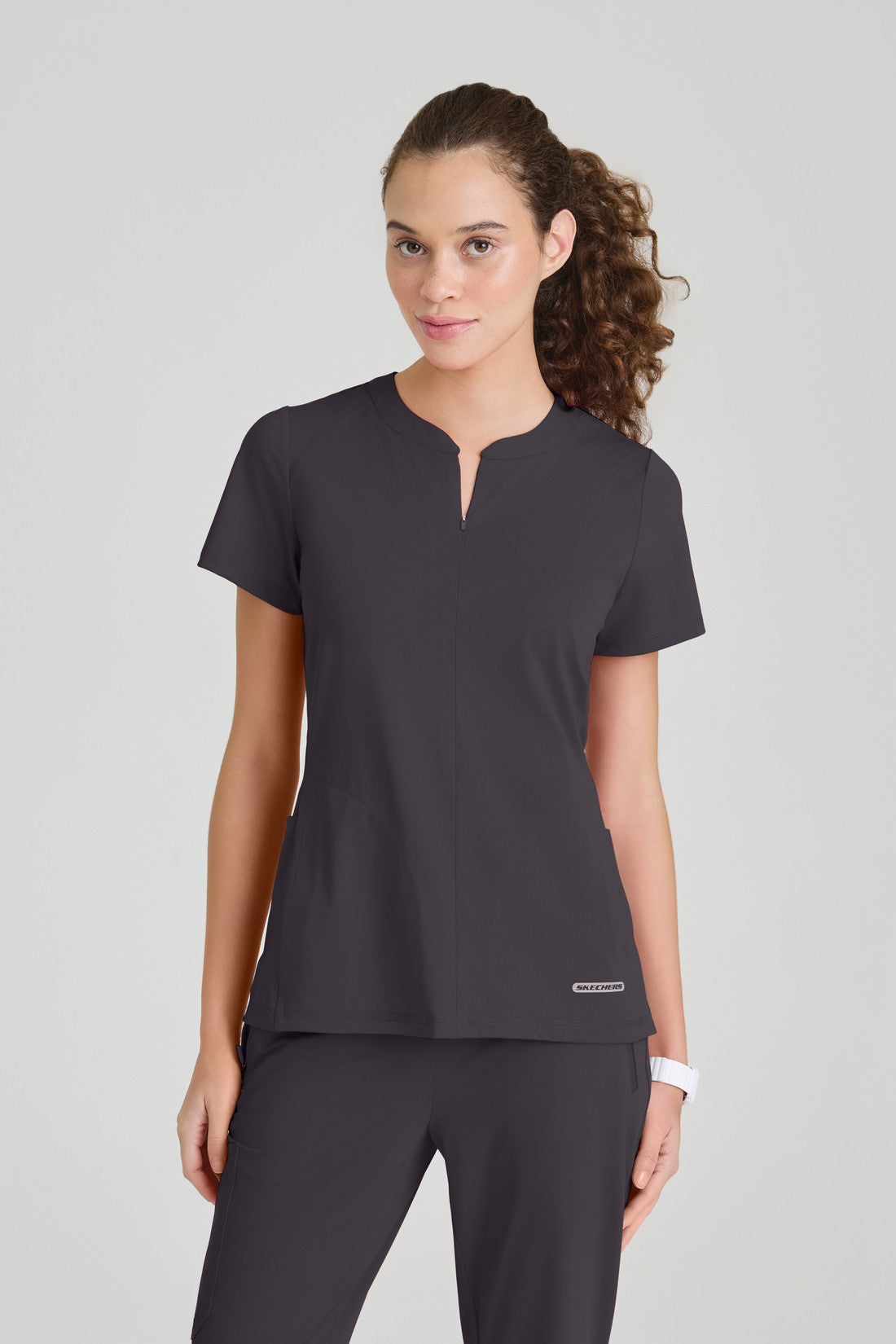 TOP MUJER SKECHERS SLIP-INS SKT304 - GRIS