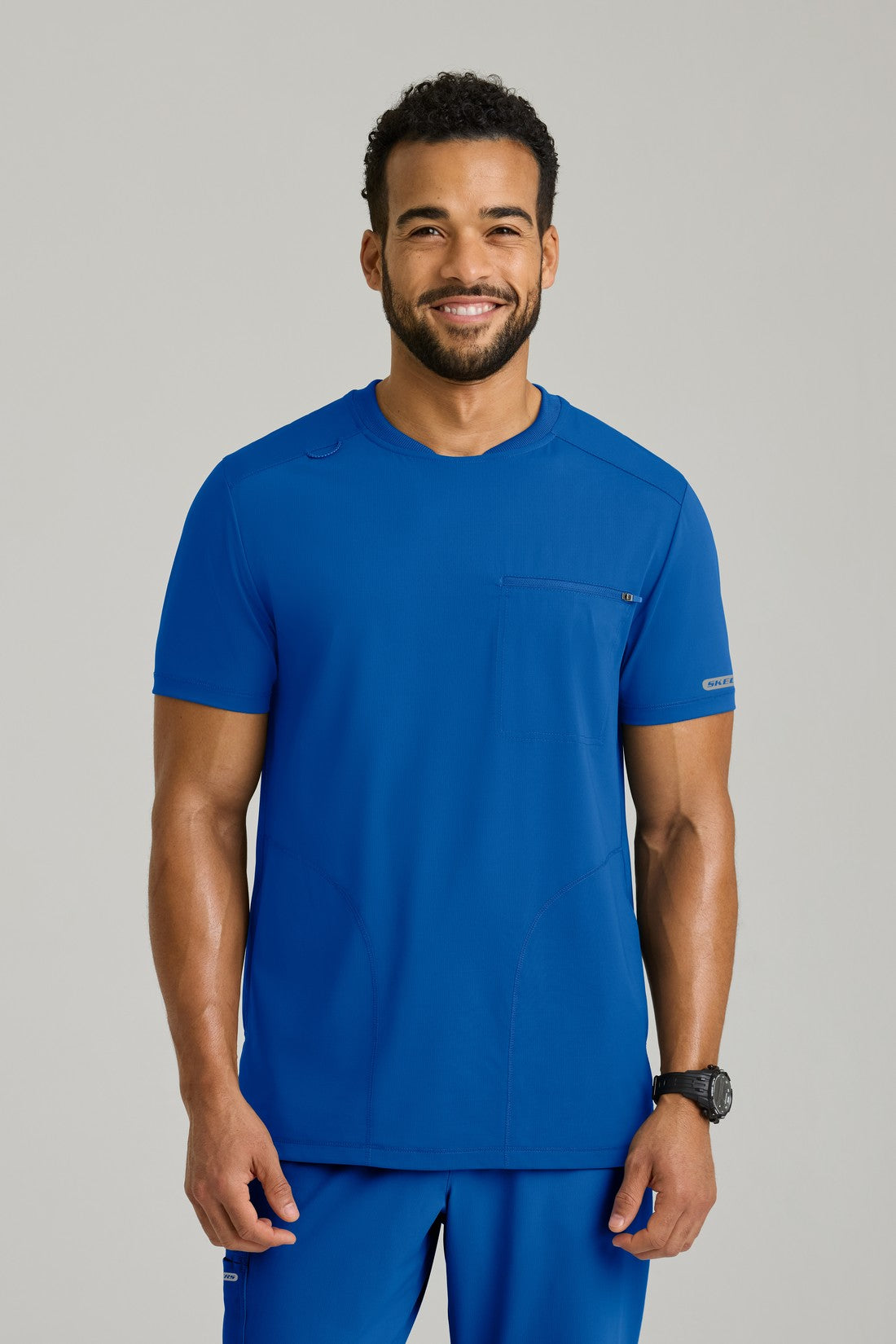 TOP MEN SKECHERS SLIP-INS KNITS SKT325 - ROYAL BLUE
