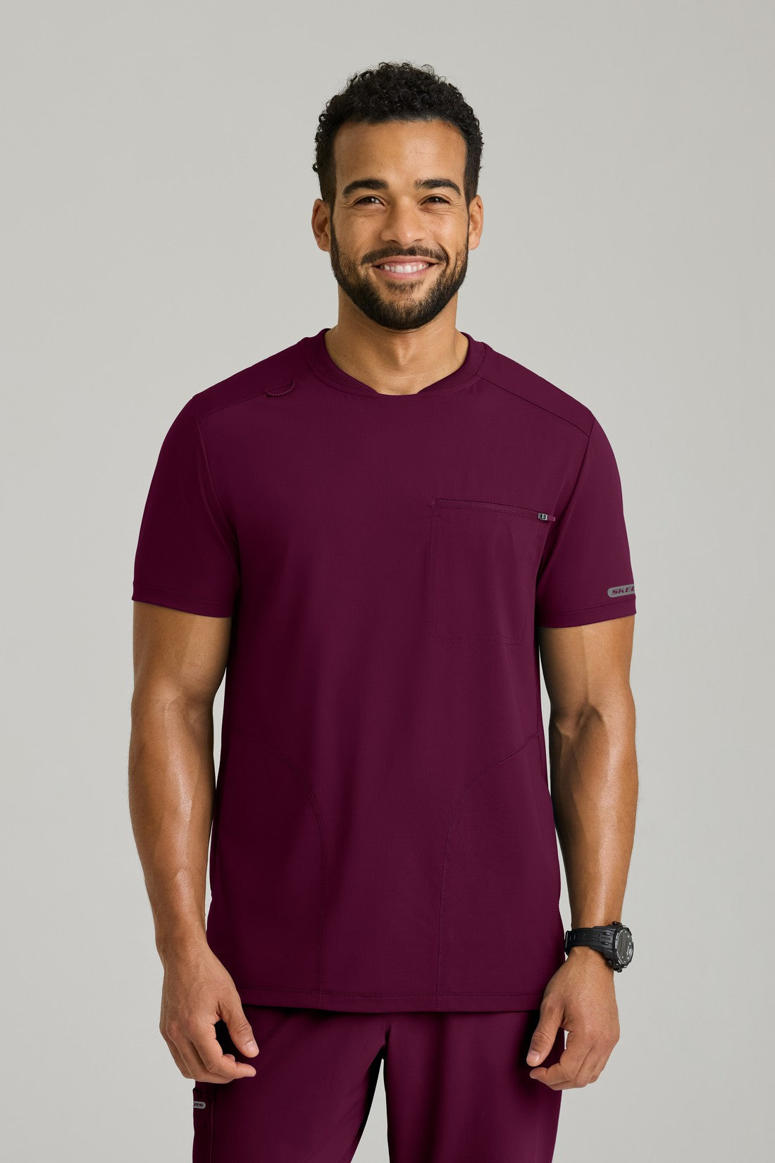 TOP MAN SKECHERS SLIP-INS KNITS SKT325 - BURGUNDY