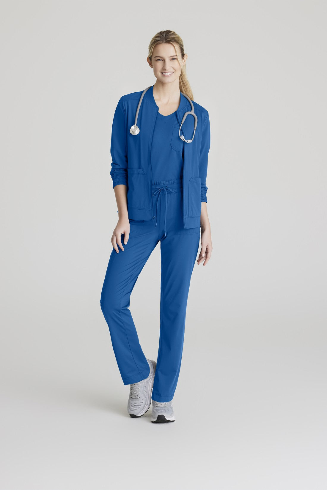 CHAQUETA MUJER SKECHERS SLIP-INS SKW919 - NEW ROYAL
